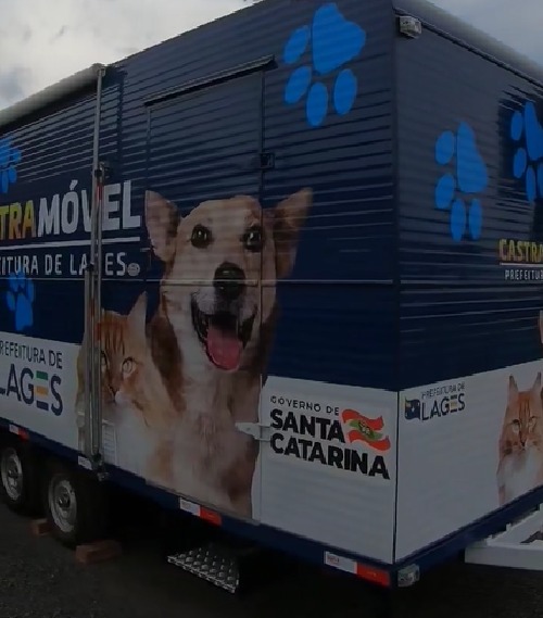 Prefeitura de Lages Lages inaugura primeiro Castramóvel público do Estado   