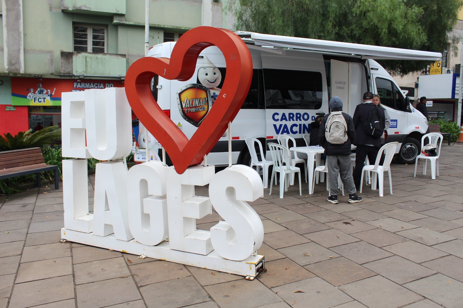 Prefeitura de Lages  Sábado é dia de se proteger com ação especial de vacinação em Lages