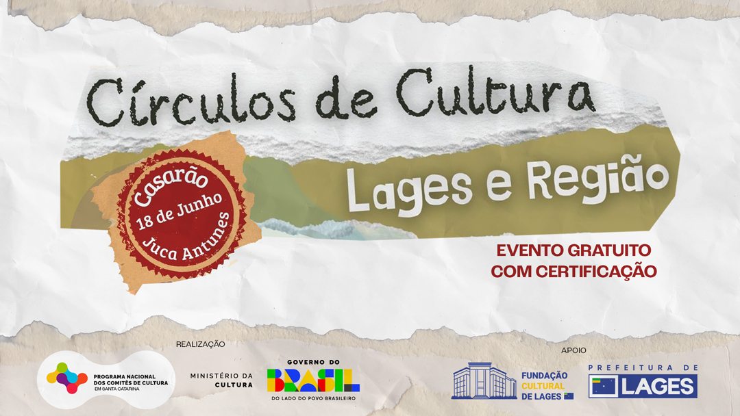 Prefeitura de Lages Lages recebe oficina gratuita de Escrita de Projetos Culturais para o Pnab e encontro regional de gestão cultural