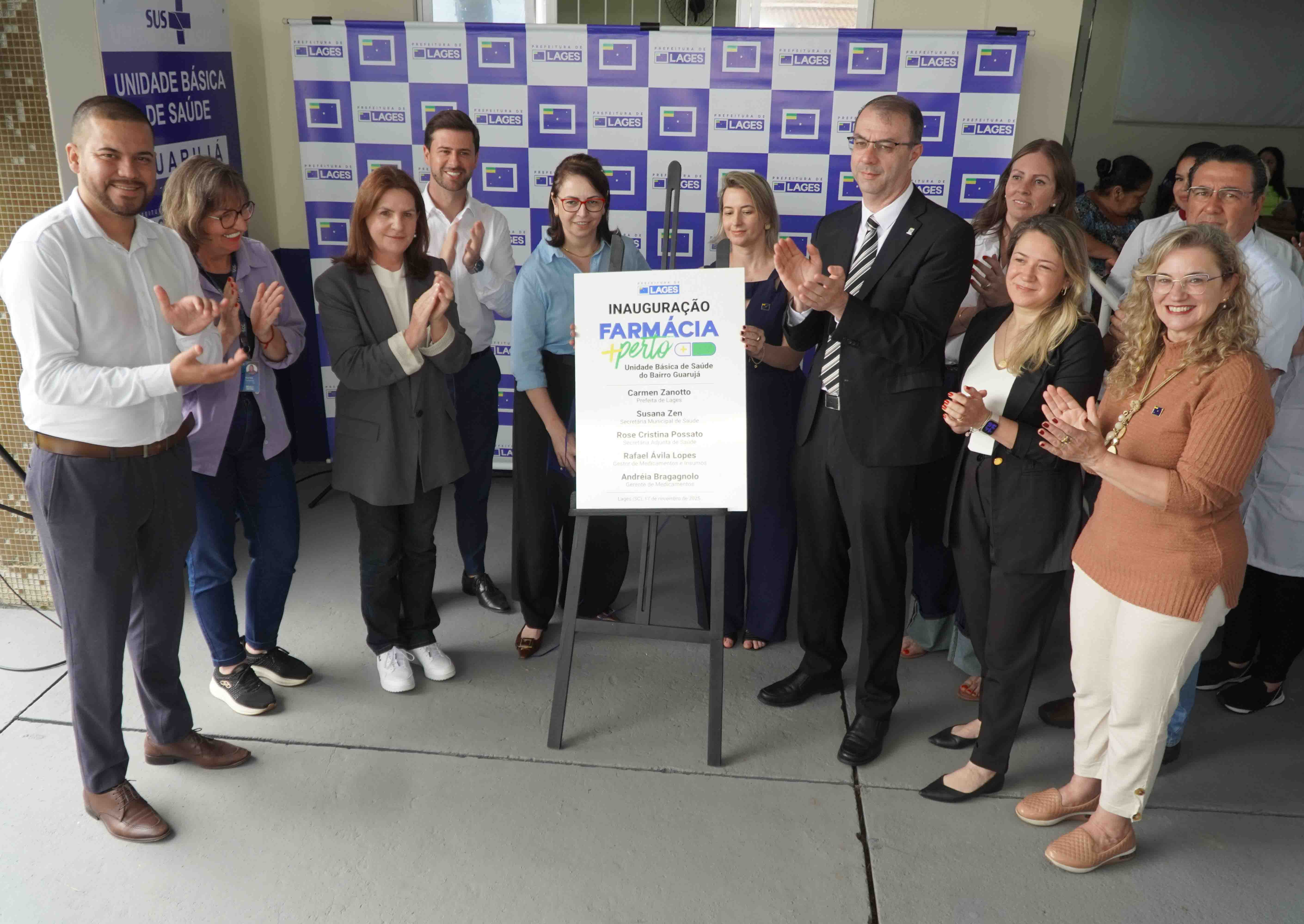 Prefeitura de Lages Farmácia + Perto chega ao Guarujá e amplia o acesso da população aos medicamentos do SUS