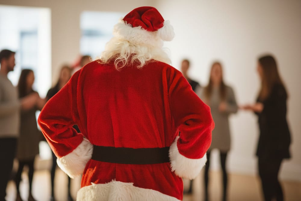 Prefeitura de Lages Papai Noel promove inclusão social e leva alegria à Farmácia Básica de Lages