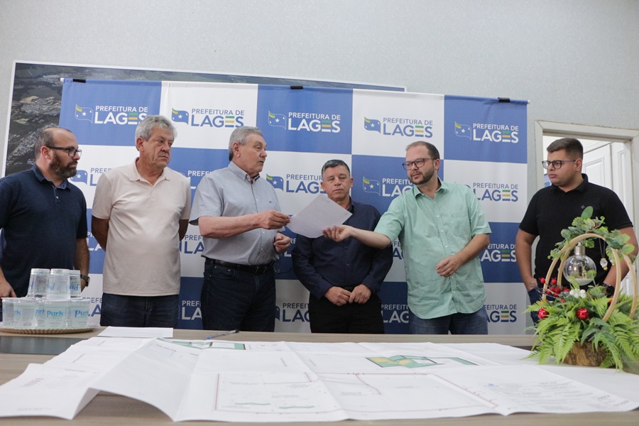 Prefeitura de Lages Cinco bairros e loteamentos da região Leste serão agraciados com implantação de complexo esportivo 