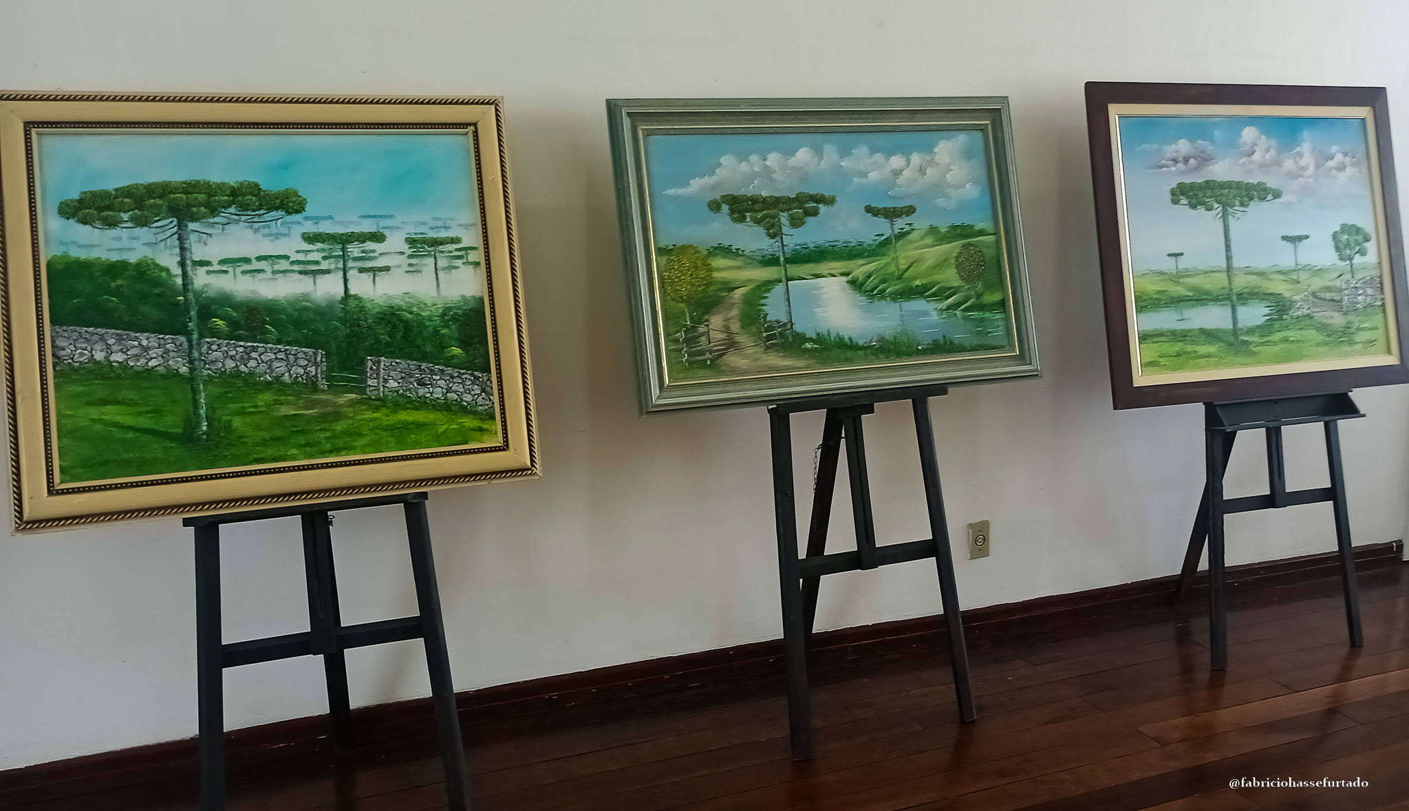 Prefeitura de Lages Carmozino expõe na Fundação Cultural de Lages