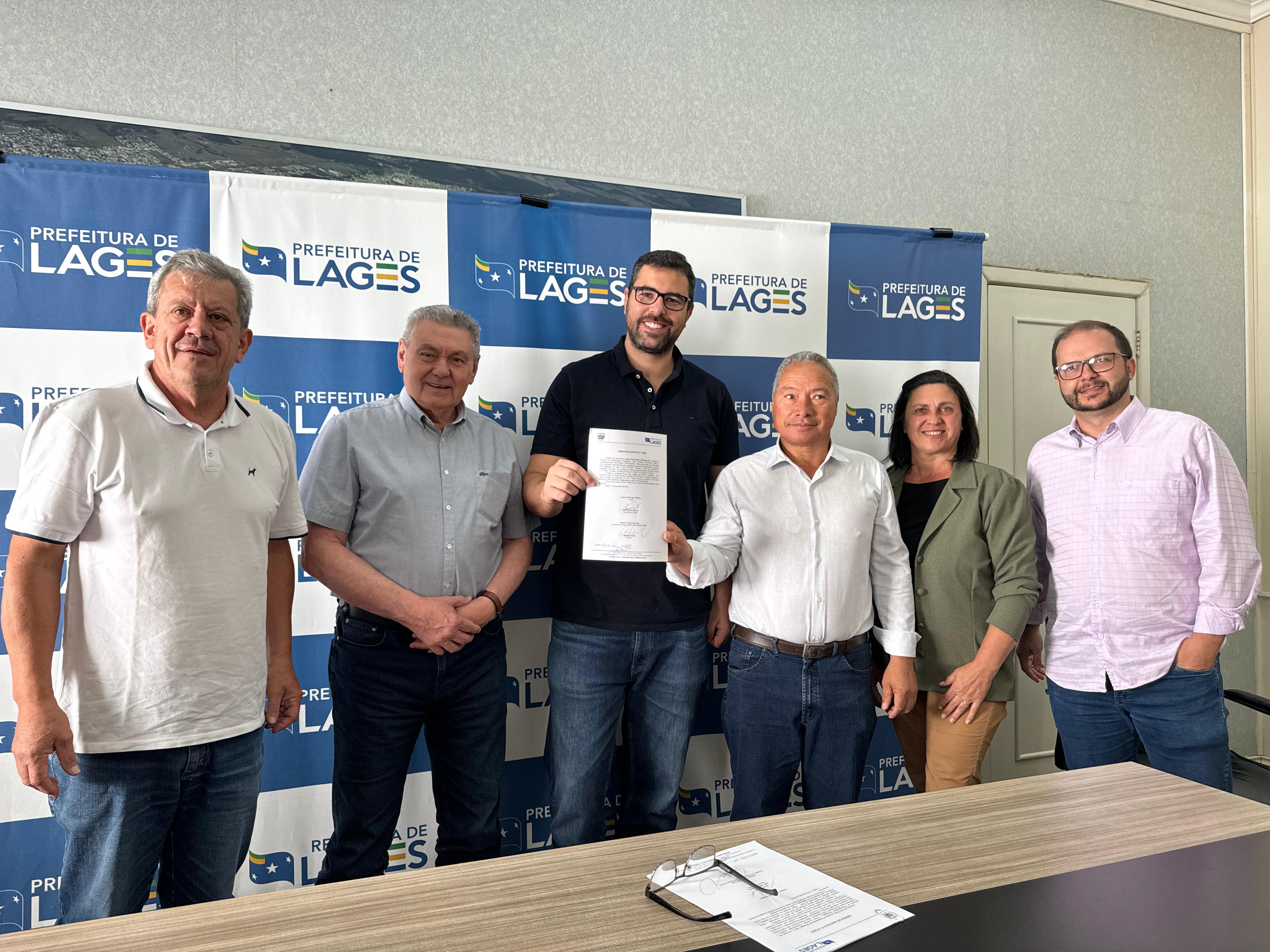 Prefeitura de Lages Rua Palmeiras Futebol Clube será asfaltada