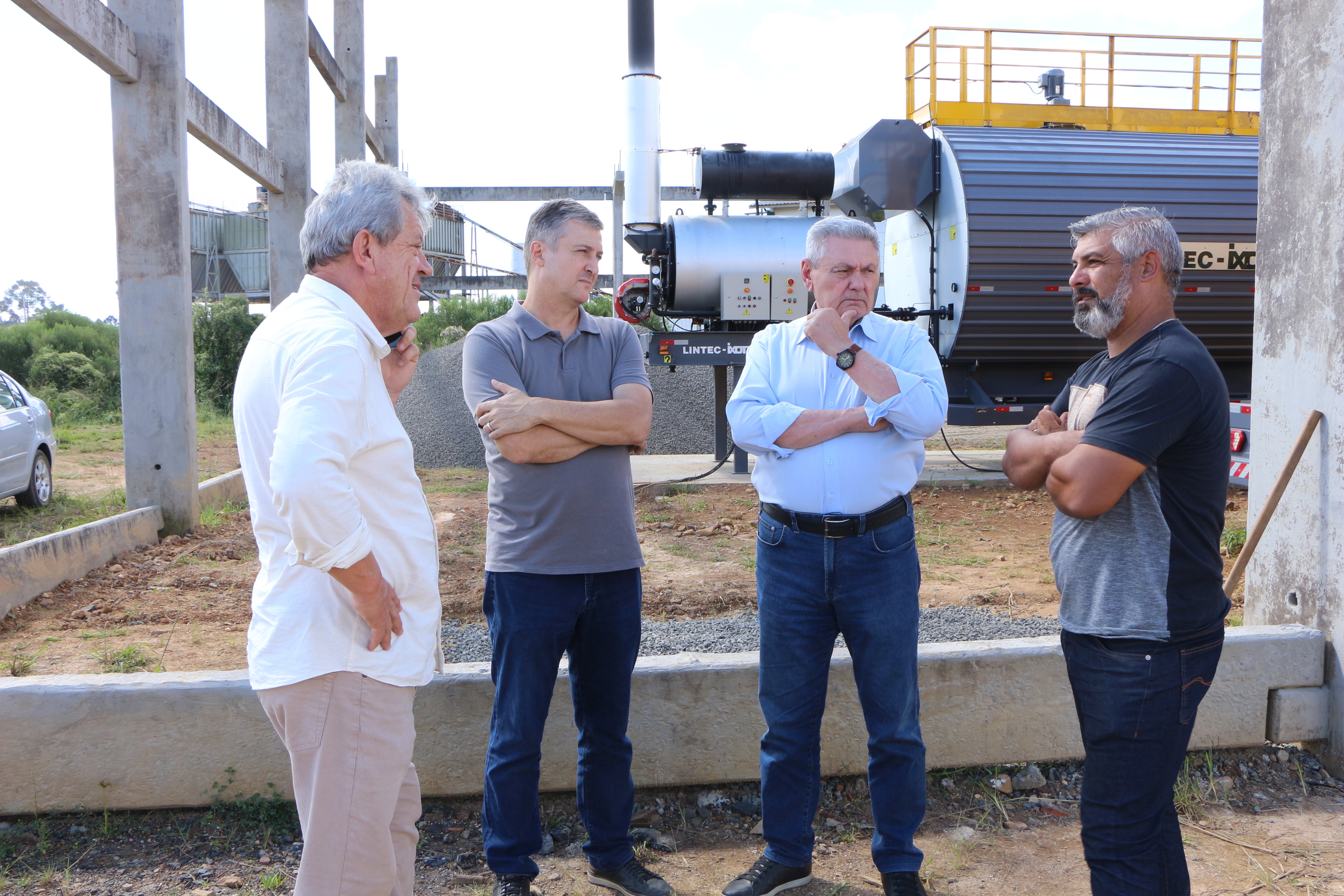 Prefeitura de Lages Usina de asfalto da Amures entrará em fase de testes em abril