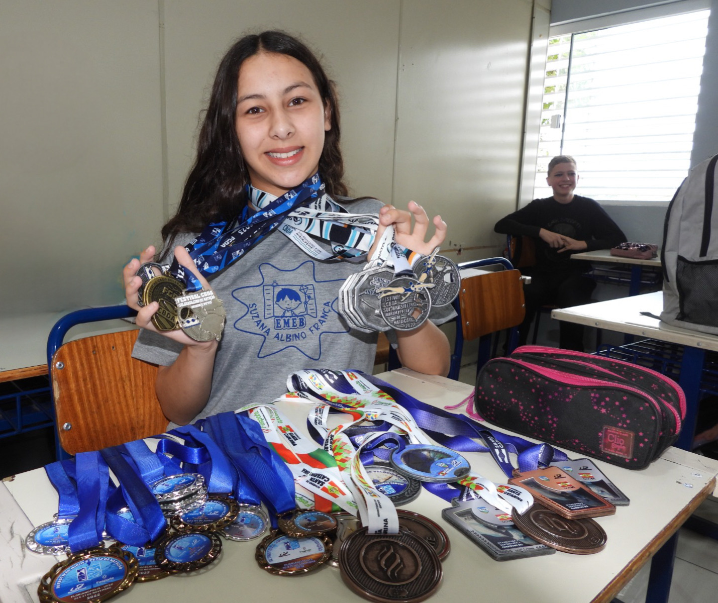 Prefeitura de Lages Estudante do Sistema Público Municipal de Educação de Lages participa do Brasileiro de Natação