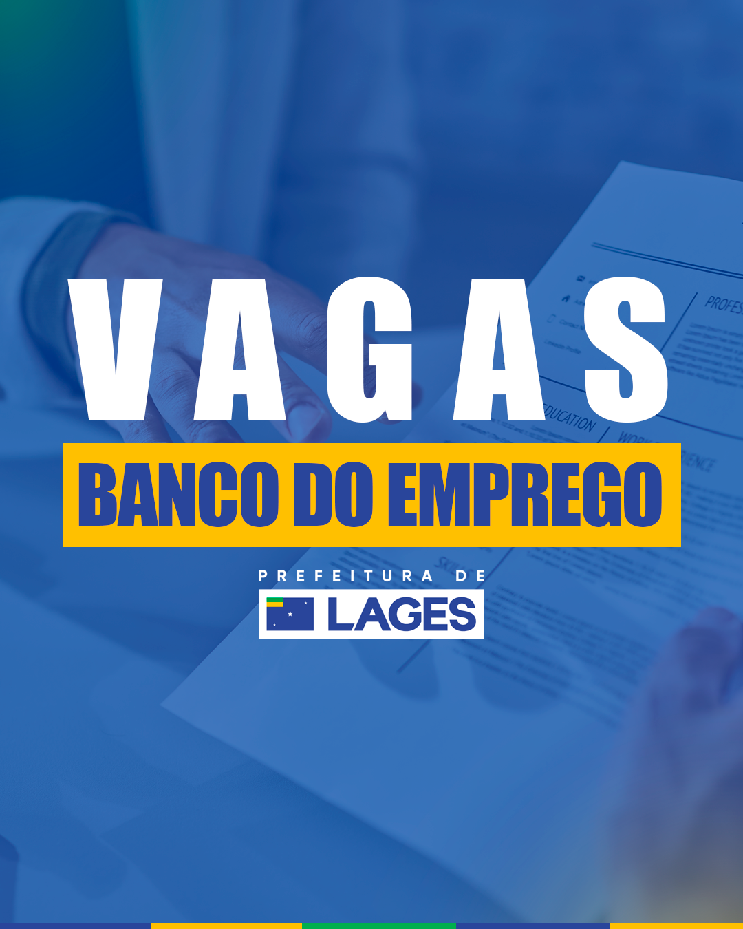 Prefeitura de Lages Banco do Emprego atualiza lista de oportunidades com 452 vagas em diversas áreas