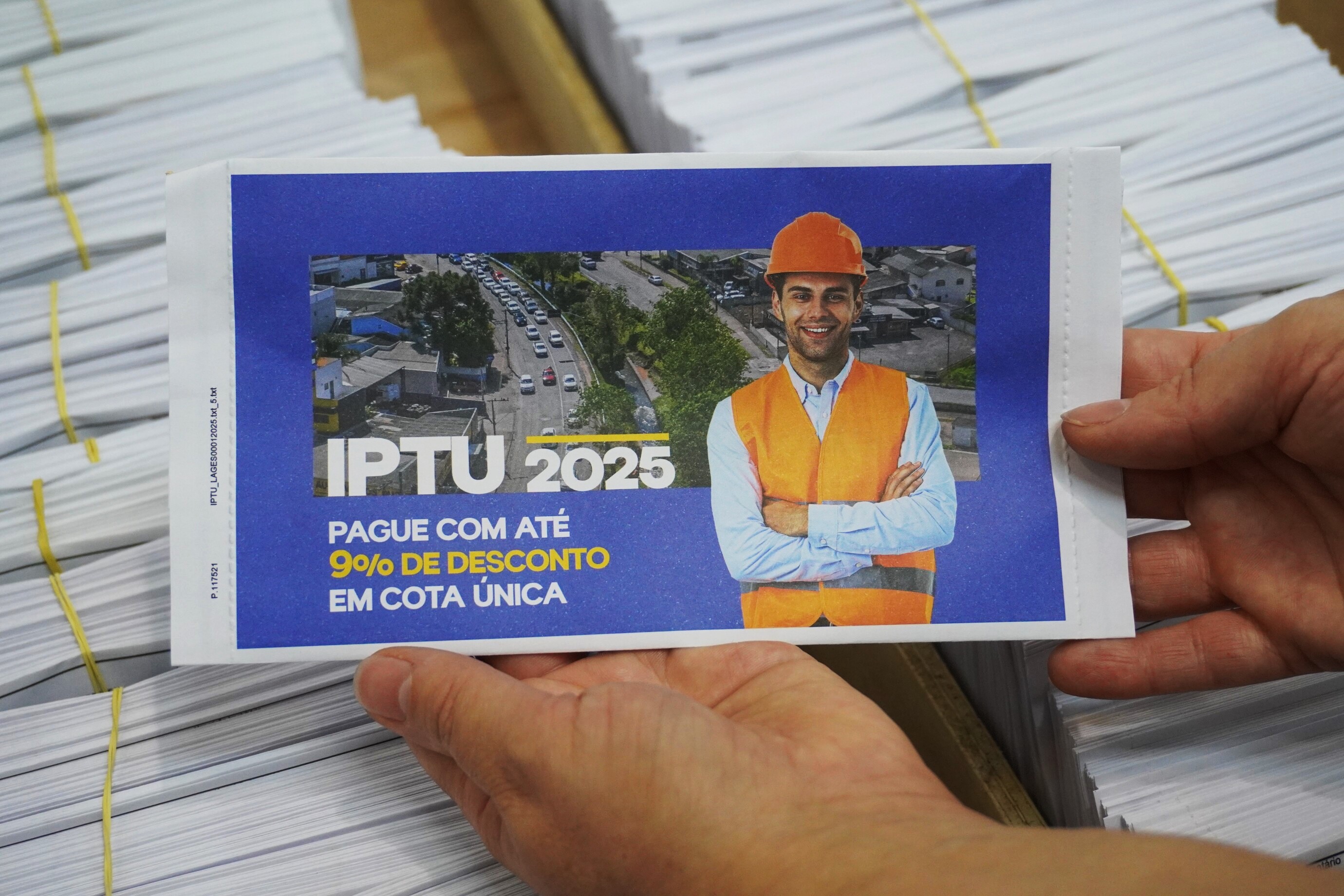 Prefeitura de Lages Guias para pagamento do IPTU serão enviadas pelos Correios a partir da próxima semana