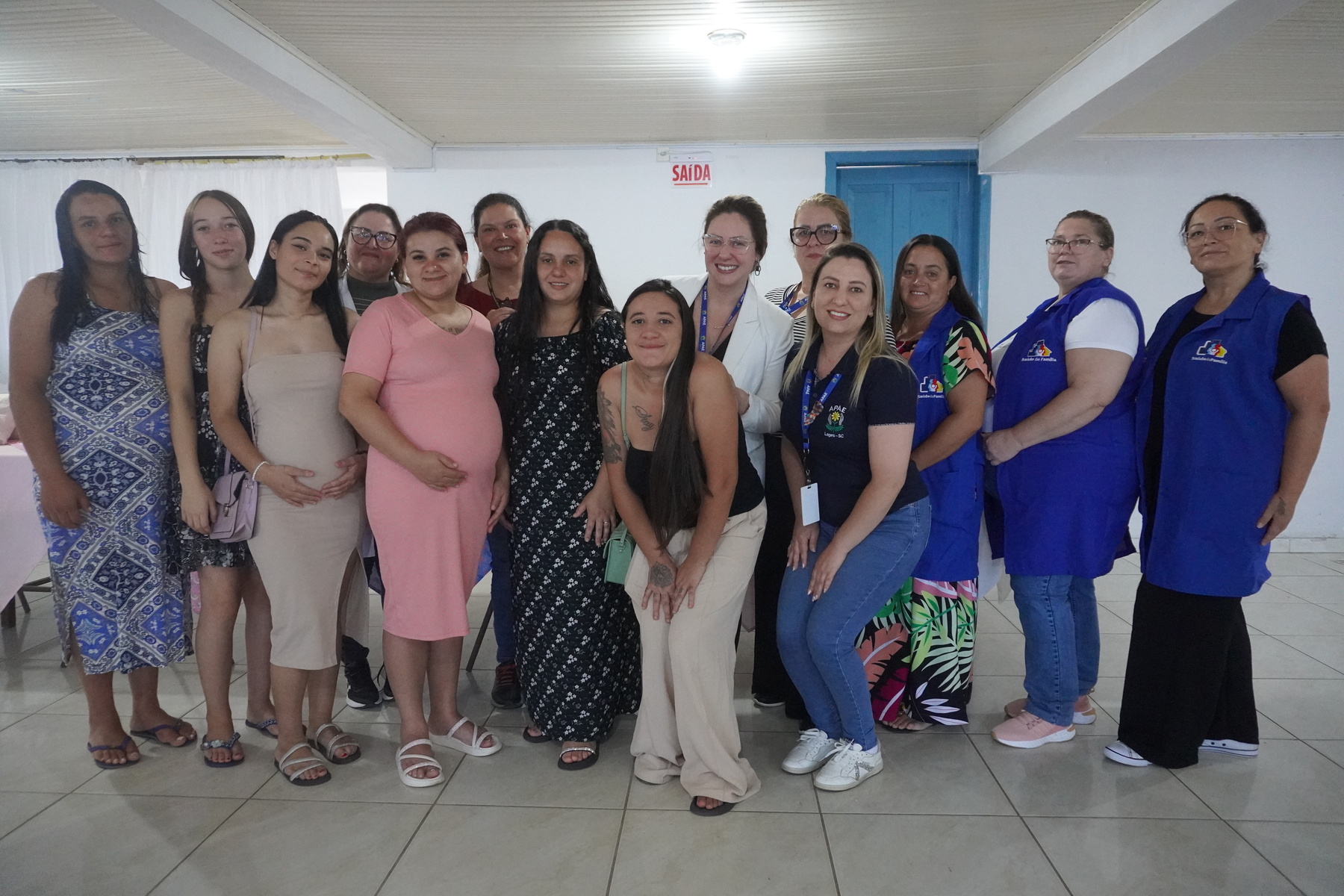 Prefeitura de Lages Prefeitura Municipal de Lages realiza encontro de gestantes dos bairros Conta Dinheiro e Habitação