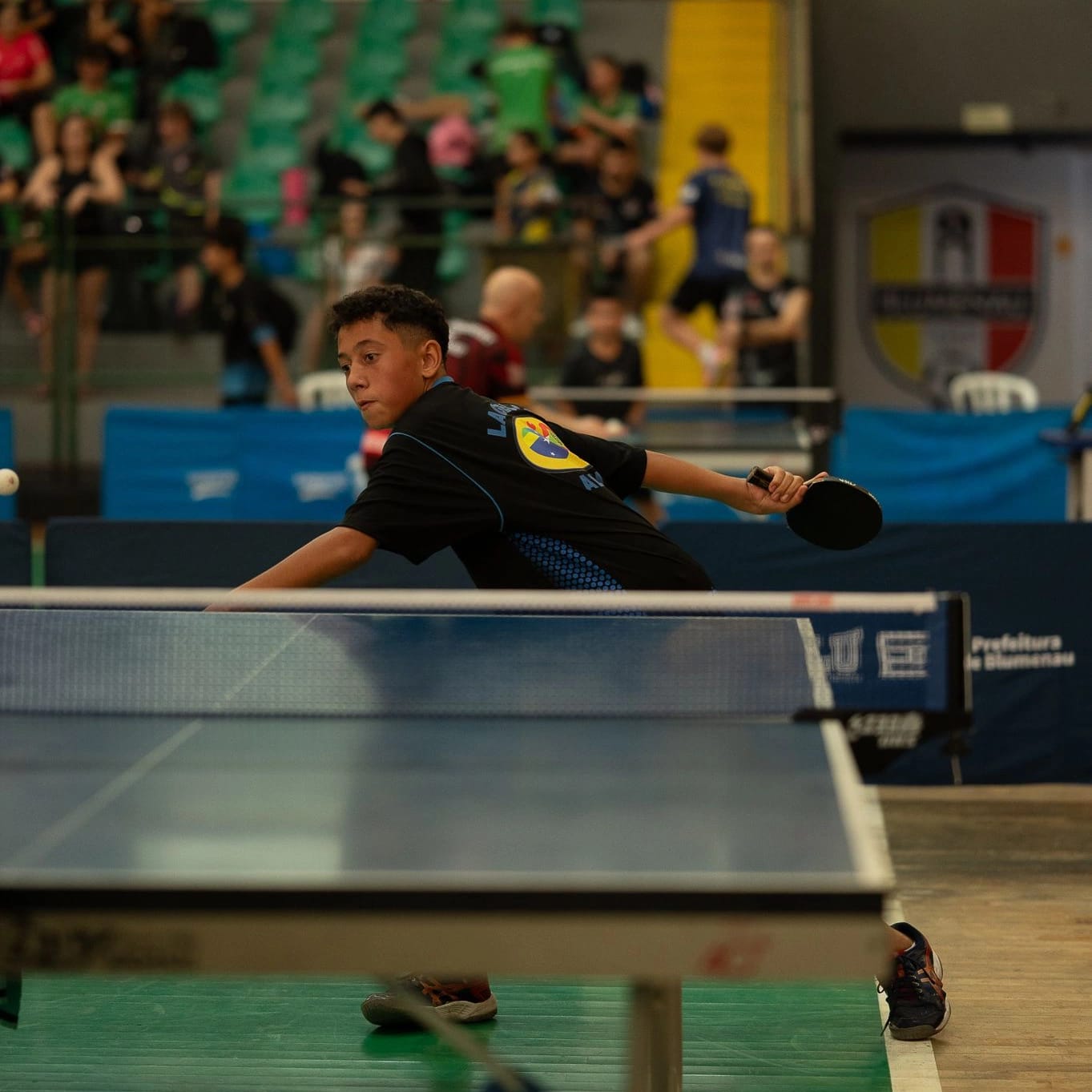 Prefeitura de Lages Almesc representou Lages na primeira etapa do Circuito Estadual de Tênis de Mesa