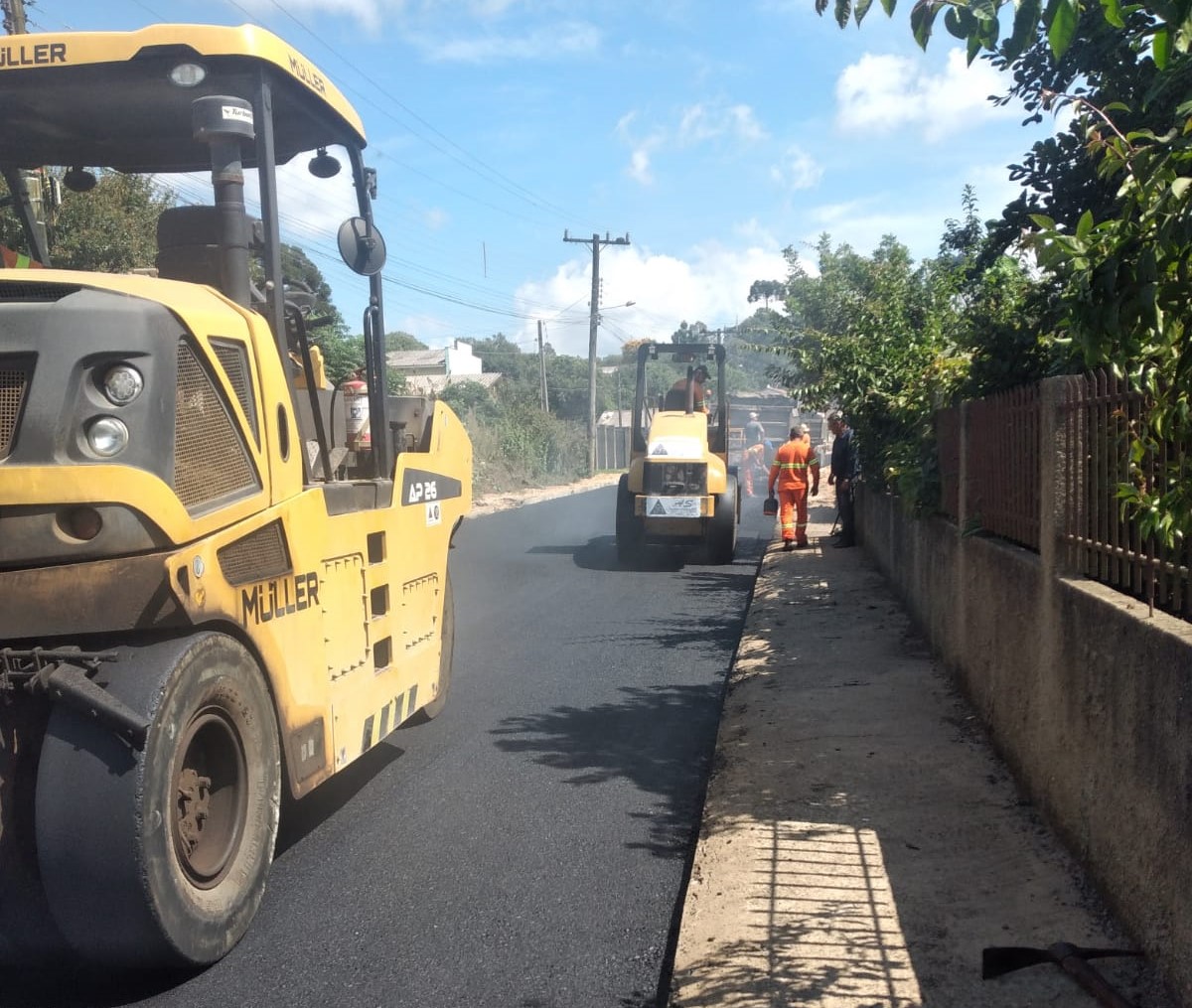 Prefeitura de Lages Obras avançam em toda a cidade com 40 pavimentações entregues em quatro meses