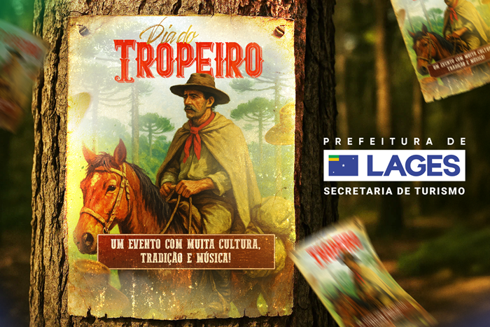 Prefeitura de Lages Celebração do Dia do Tropeiro acontece neste sábado no Calçadão