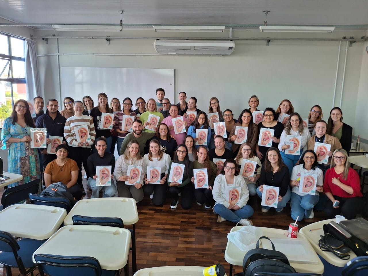 Prefeitura de Lages Secretaria da Saúde, em parceria com a UFSC, oferece curso de Formação em Auriculoterapia