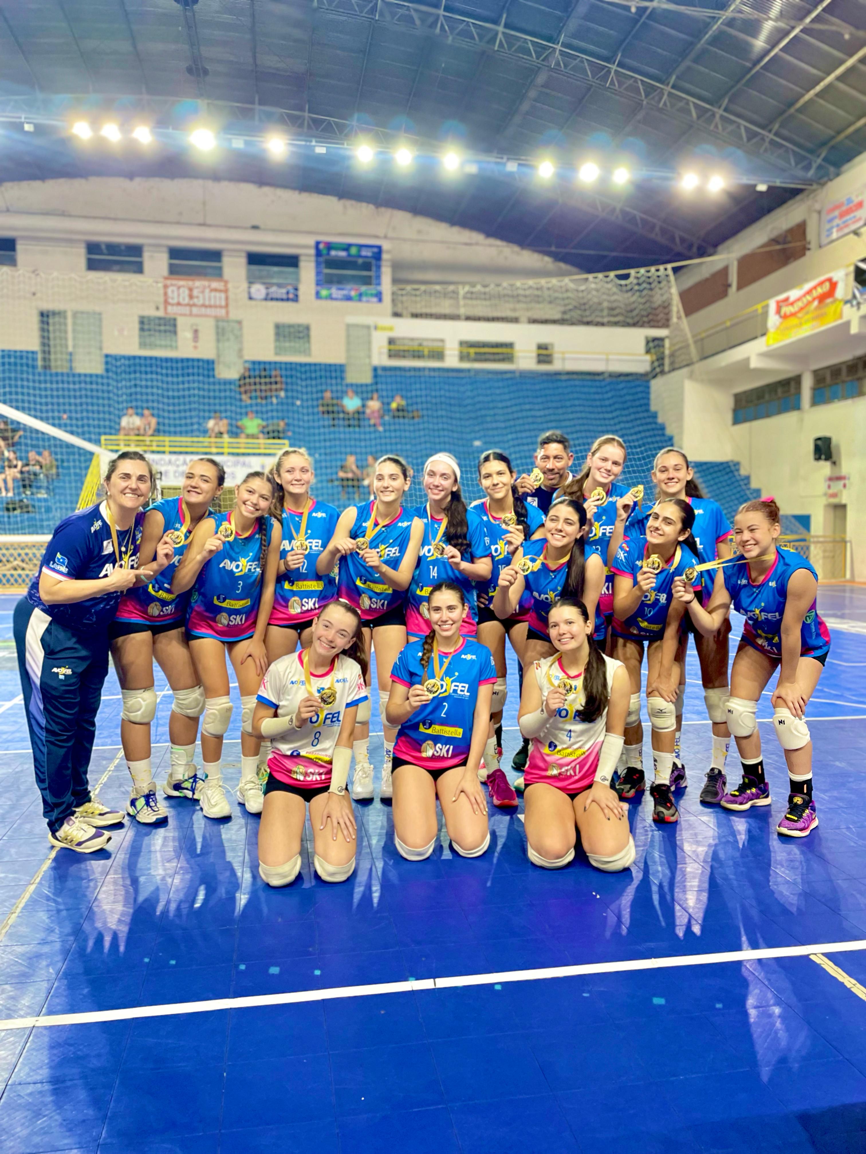 Prefeitura de Lages Avofel conquista título e vice-campeonato em Rio do Sul neste fim de semana