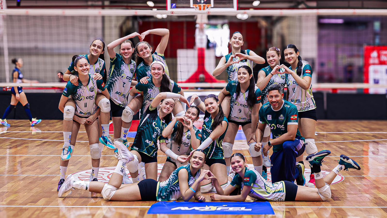 Prefeitura de Lages Avofel estreia com vitória no Campeonato Brasileiro Interclubes Sub-16 de voleibol feminino