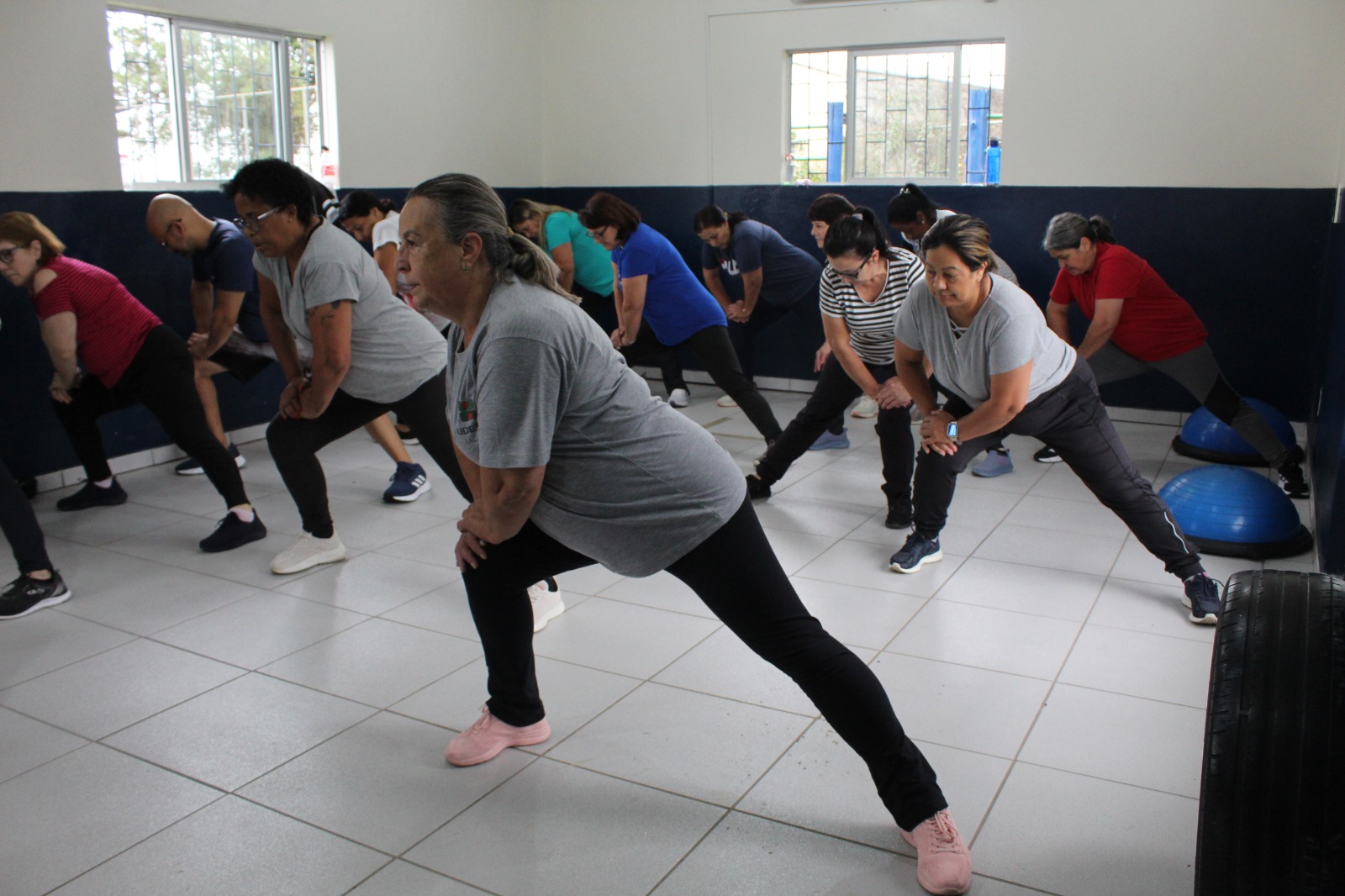 Prefeitura de Lages Academia de Saúde do bairro Guarujá é mais um espaço para população melhorar a qualidade de vida