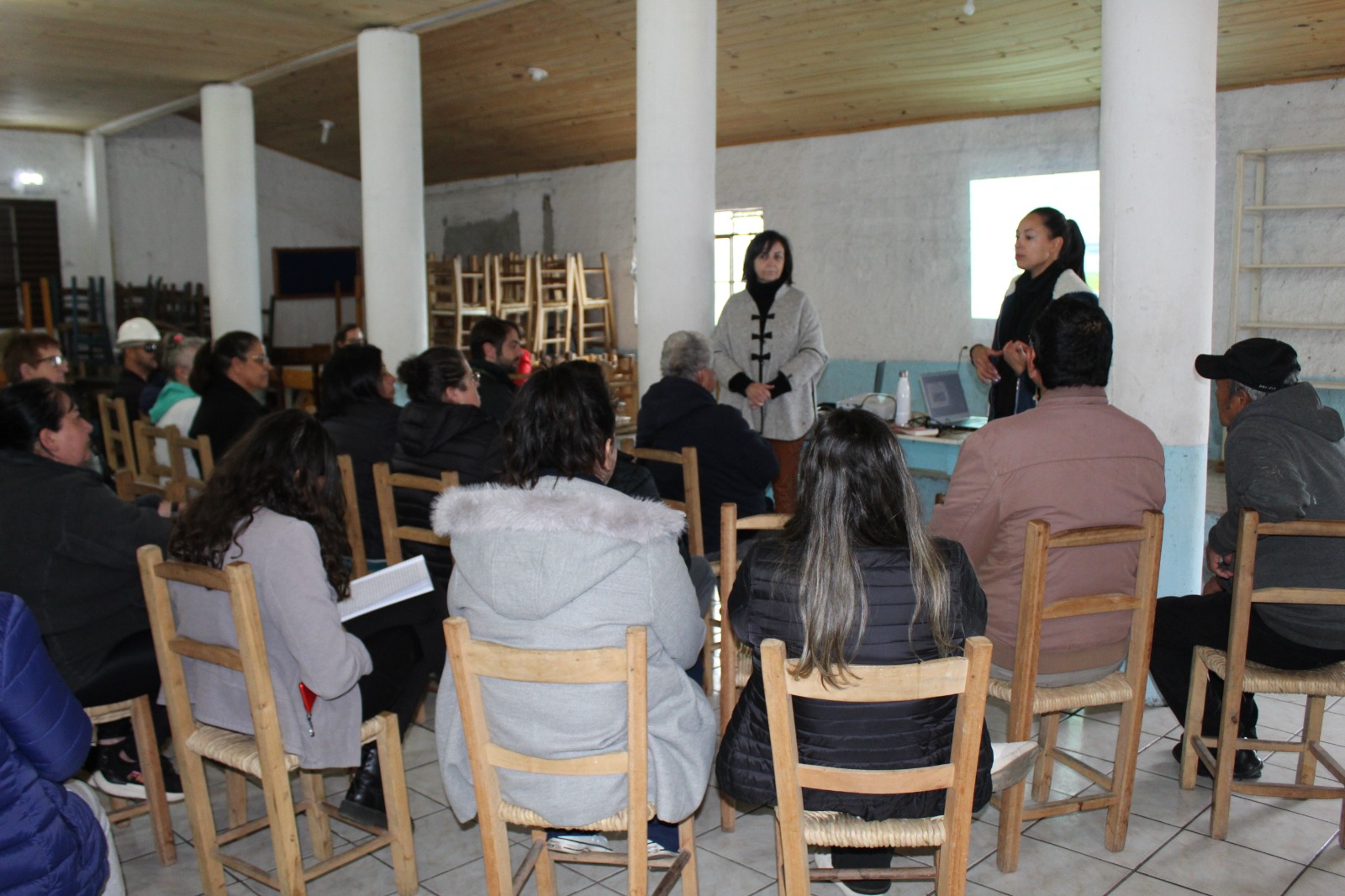 Prefeitura de Lages Secretaria da Saúde participa de reunião com a comunidade no bairro São Pedro