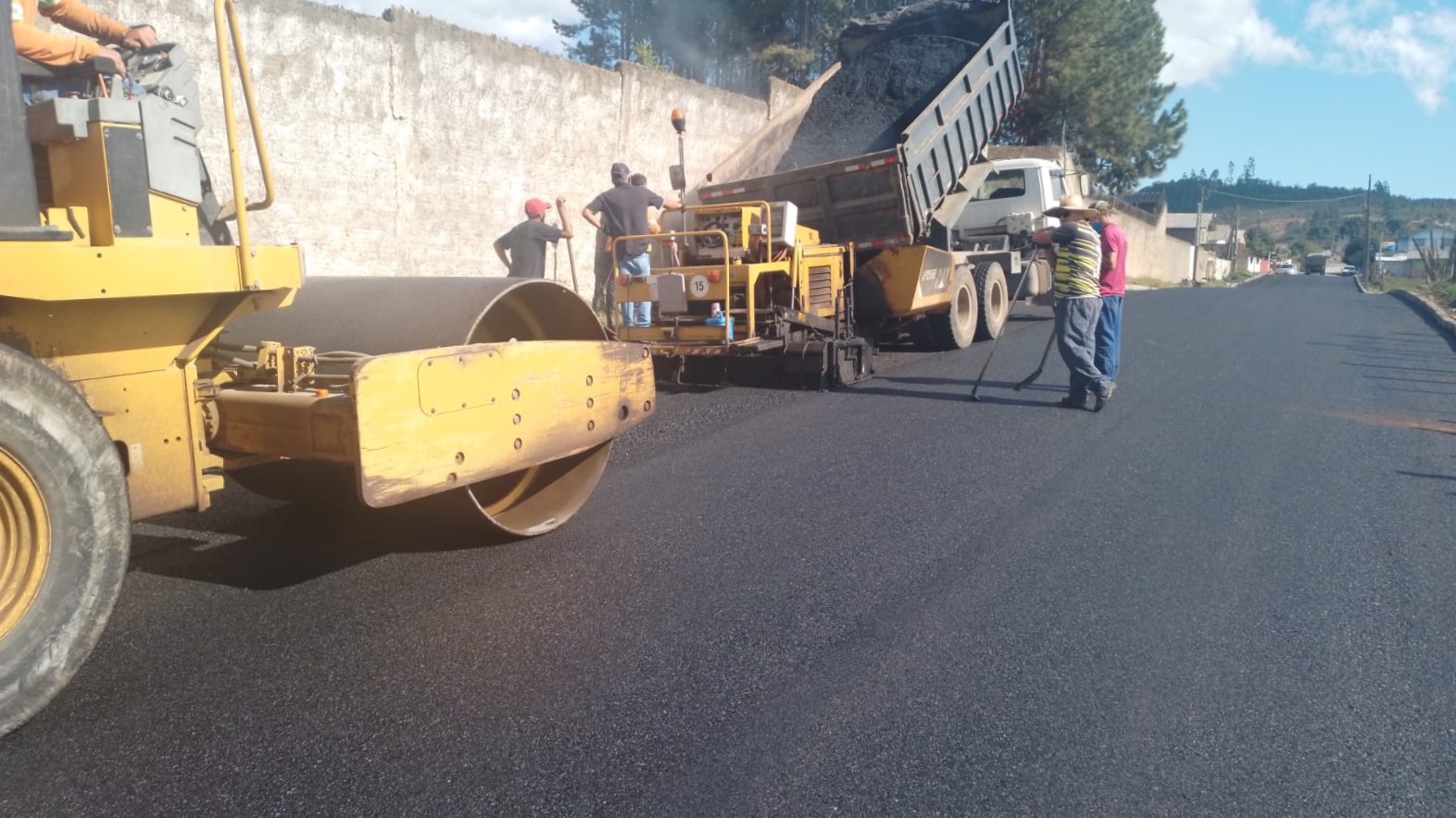 Prefeitura de Lages Infraestrutura urbana: Mais duas pavimentações em fase de conclusão