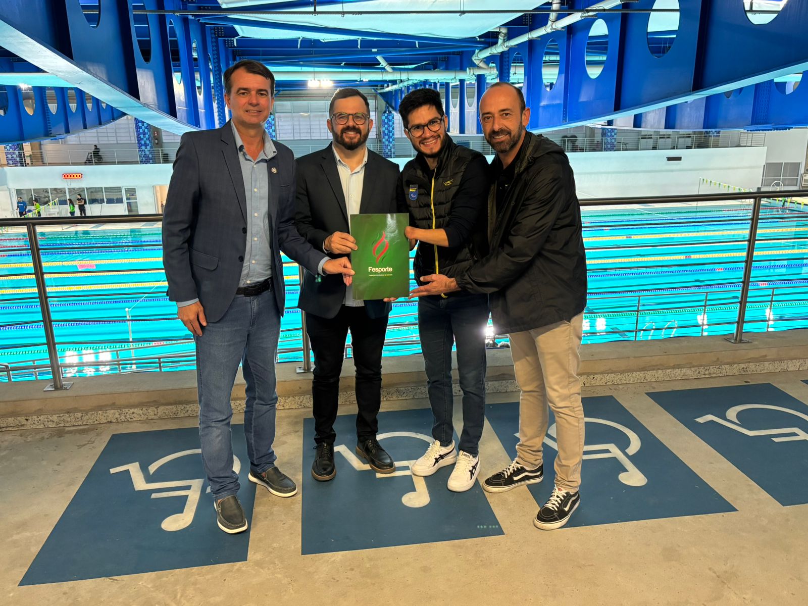 Prefeitura de Lages FME e Fesporte fortalecem parceria com Comitê Paralímpico Brasileiro para ampliar o paradesporto