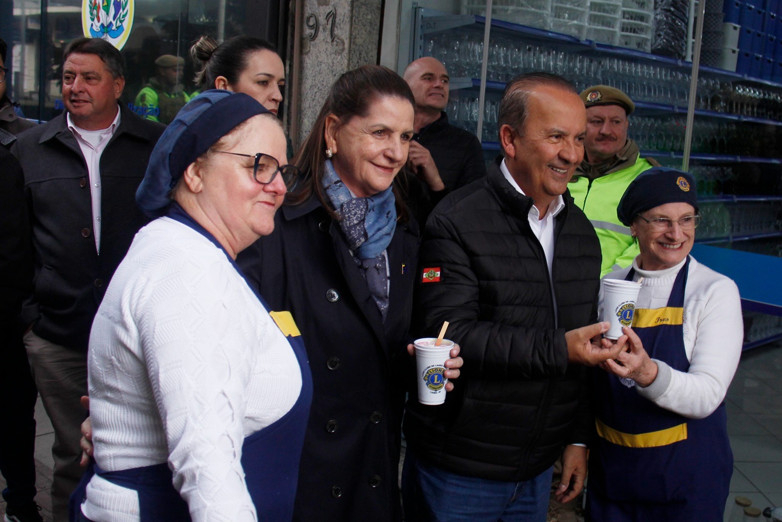 Prefeitura de Lages Governador do Estado, Jorginho Mello, participa do sétimo dia da 35ª Festa Nacional do Pinhão, antes de viagem à Ásia 