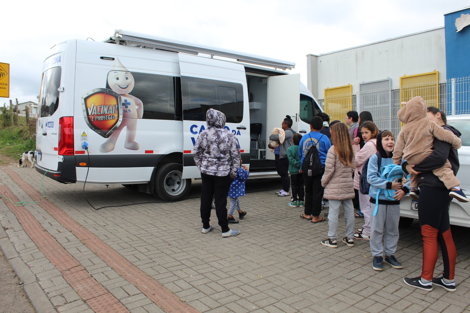 Prefeitura de Lages Lages segue firme na campanha de vacinação extramuros contra a Influenza