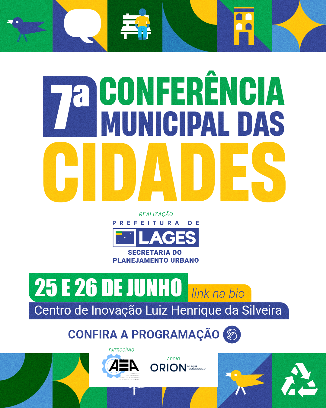 Prefeitura de Lages Conheça os palestrantes da 7ª Conferência Municipal das Cidades 2025 promovida em Lages nos dias 25 e 26 de junho