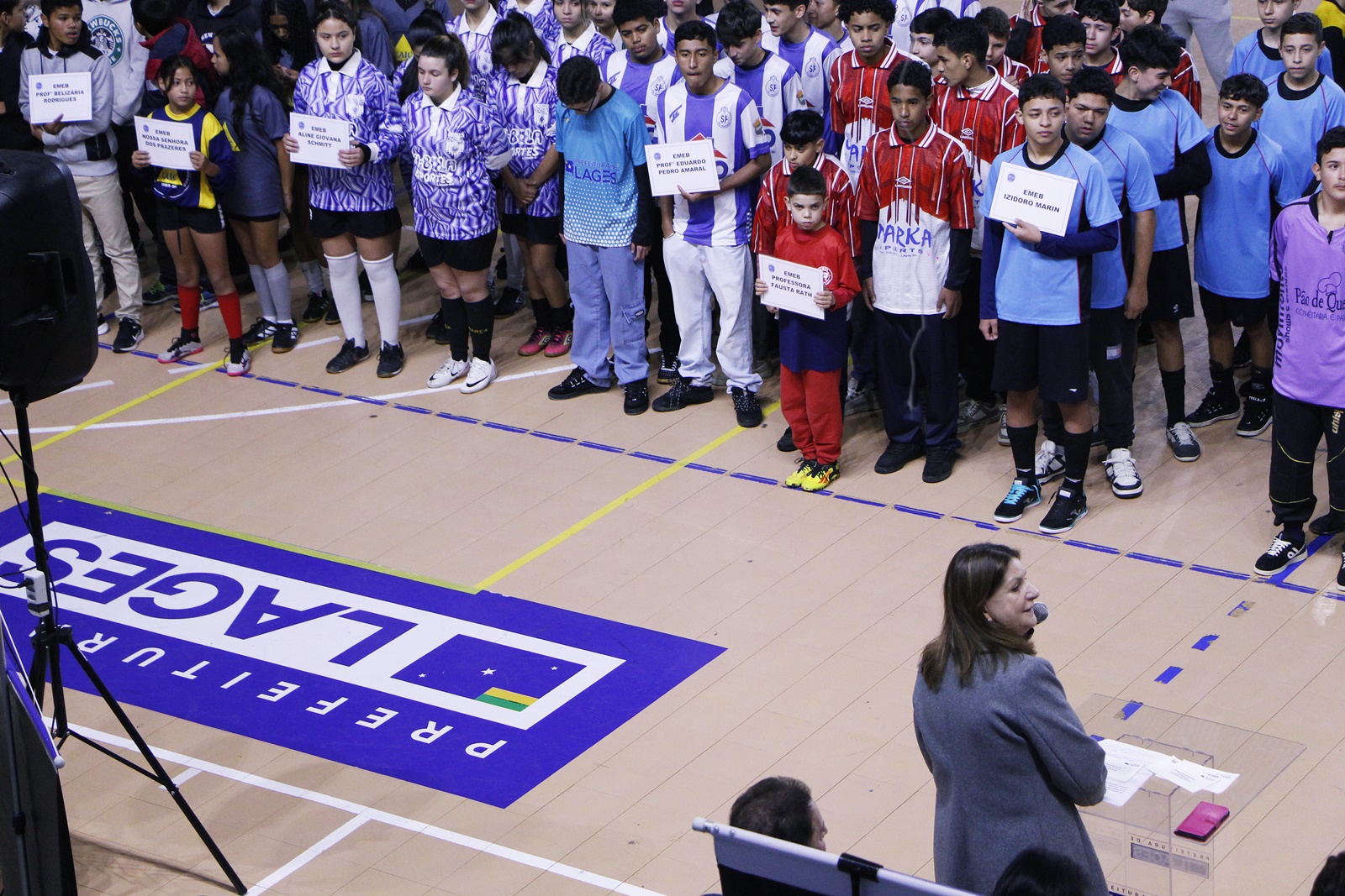 Prefeitura de Lages Jesmel: Jogos Escolares do Sistema Municipal de Educação estão de volta