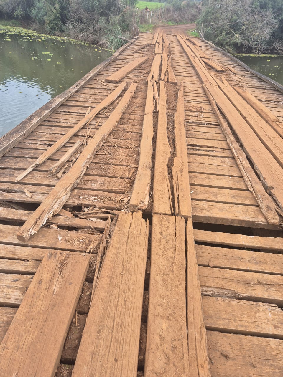 Prefeitura de Lages Ponte da estrada da Ilhota, do Salto Caveiras, será reformada nesta quarta-feira