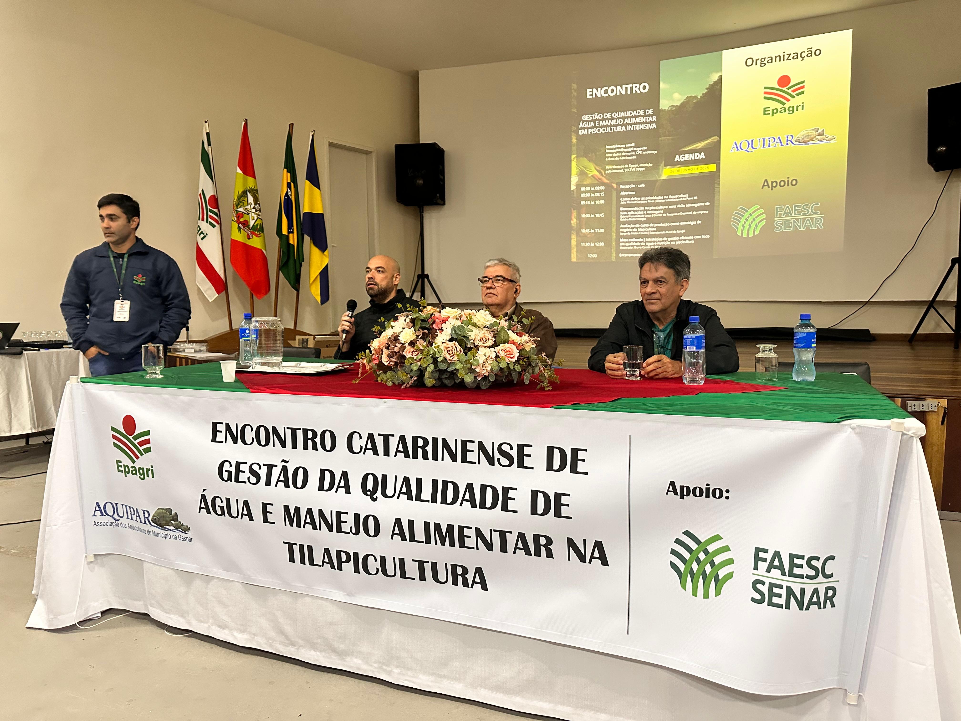 Prefeitura de Lages Incentivo à piscicultura é planejado pela Secretaria da Agricultura, Pecuária e Pesca