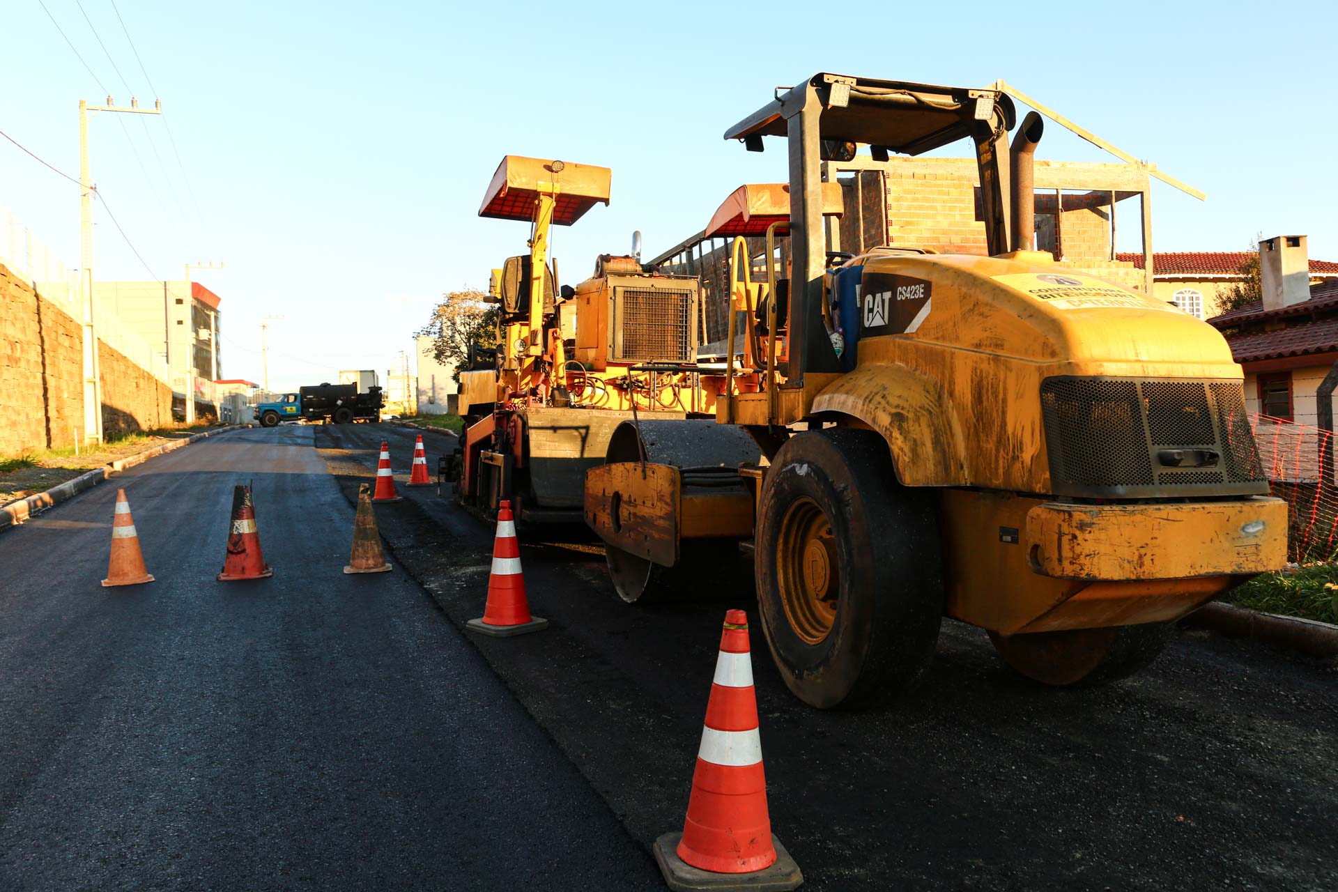 Prefeitura de Lages Com mais cinco pavimentações em fase final, total chega a 47 obras regularizadas