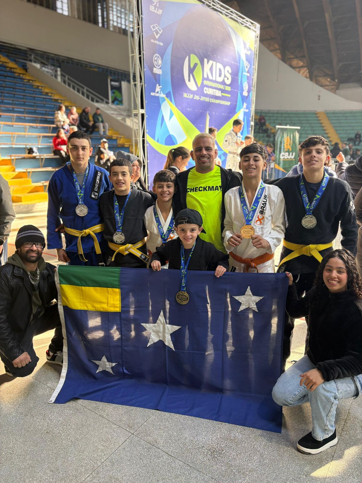 Prefeitura de Lages Atletas de Jiu-jitsu da Checkmat Lages GSTeam conquistam oito medalhas em Curitiba
