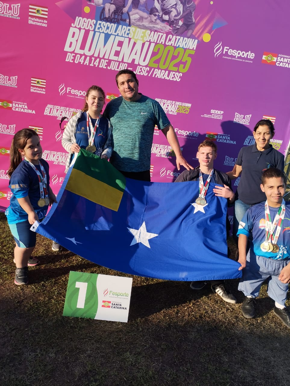 Prefeitura de Lages Lages brilha no Parajesc e conquista 11 ouros em 11 provas disputadas