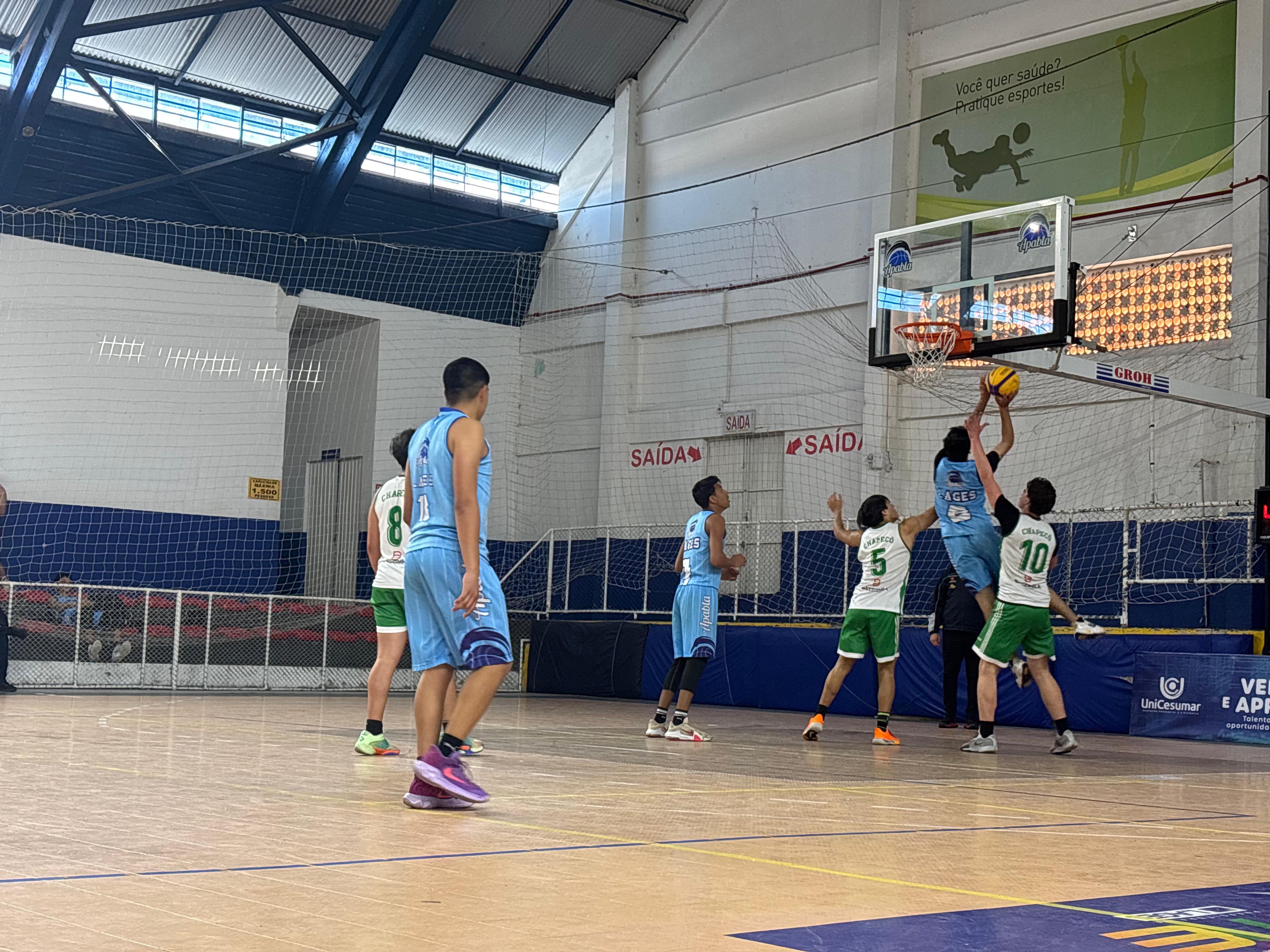 Prefeitura de Lages Lages sedia etapa regional do basquete 3x3 e Apabla conquista título no Sub-18