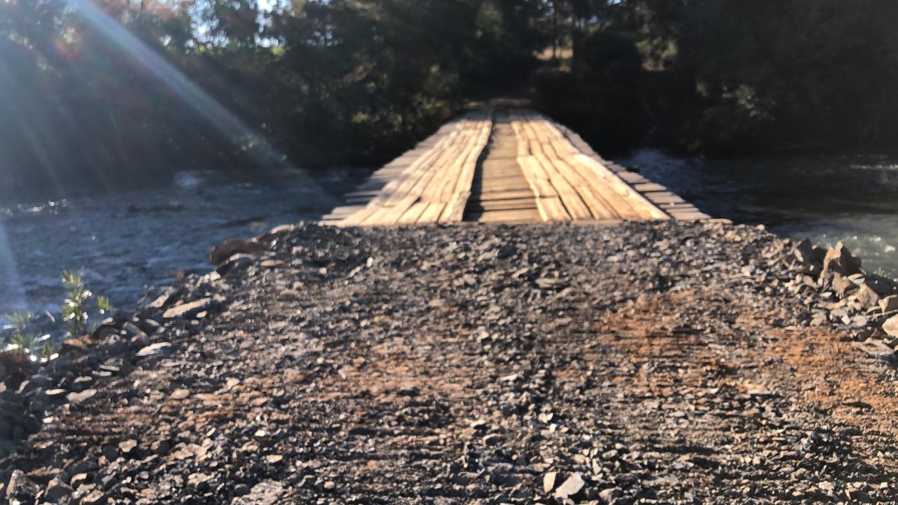 Prefeitura de Lages Concluídas as obras da Ponte do Pelotinhas na comunidade de São Jorge