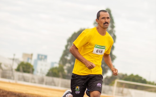 Prefeitura de Lages Orgulho Lageano ❤️ - Mutchioca, a celebridade de Lages atleta há ¼ de século e veterano recordista de participação nos Jogos Abertos Paradesportivos de Santa Catarina