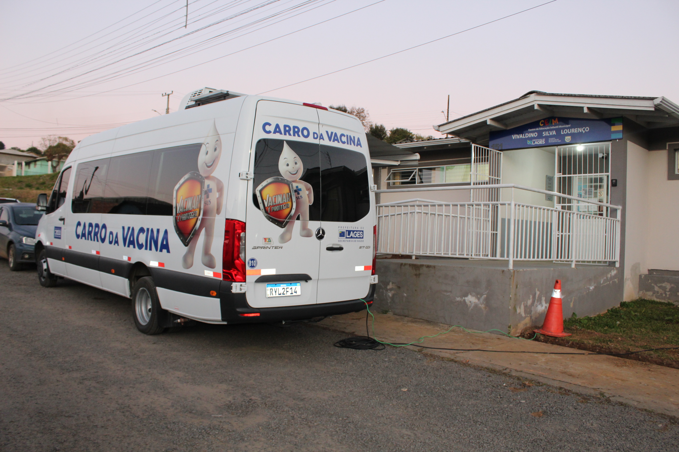 Prefeitura de Lages Carro da Vacina estará no bairro Passo Fundo neste sábado