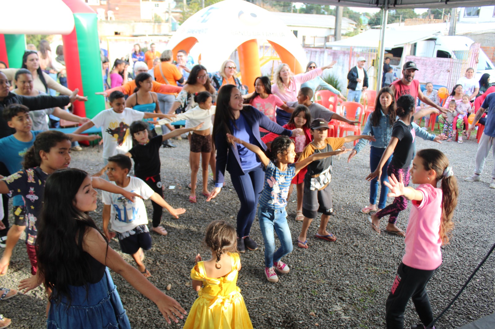 Prefeitura de Lages Sol, diversão e acolhimento marcaram a quinta edição do Projeto Lageanas em Ação