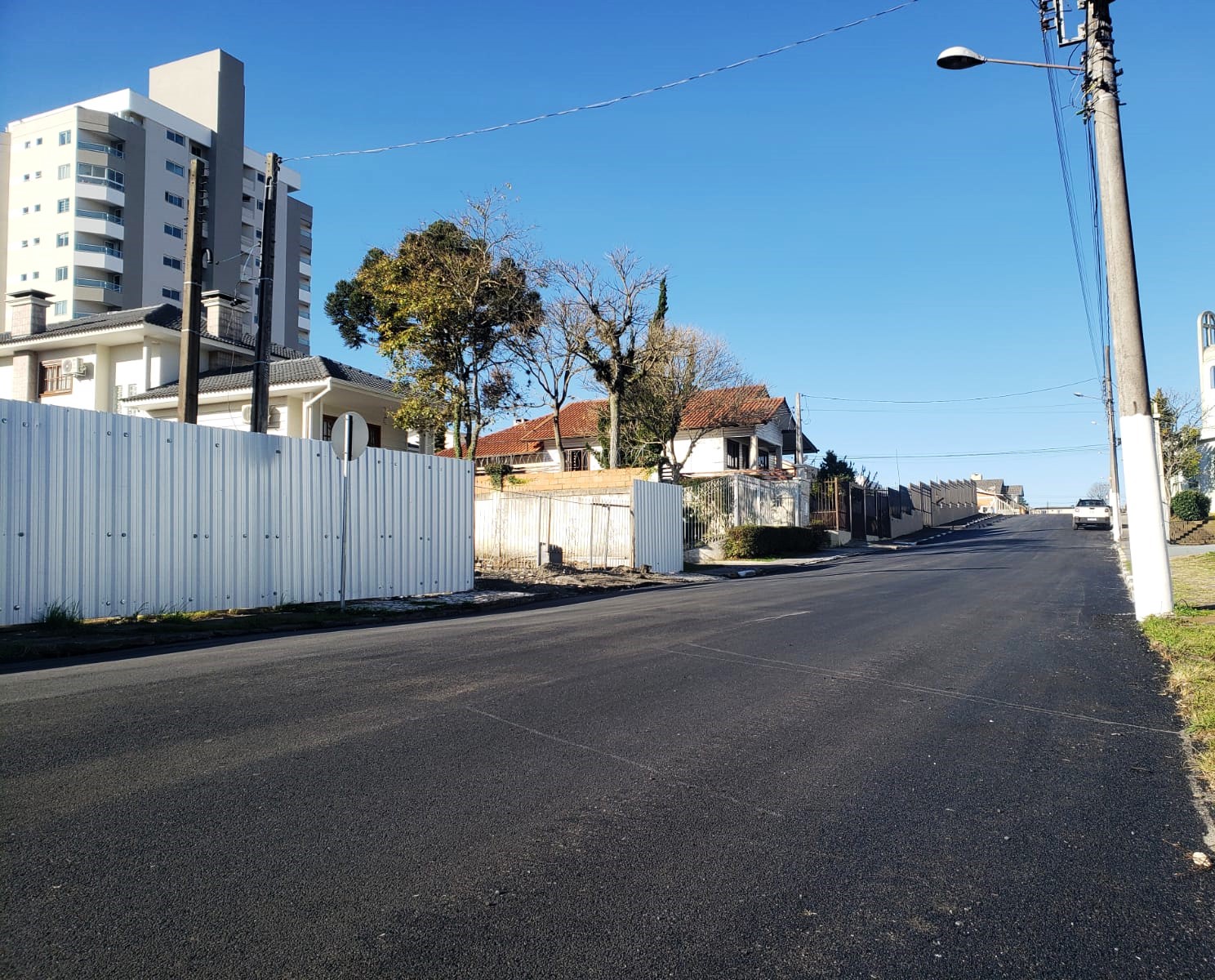 Prefeitura de Lages Mais infraestrutura: Prefeitura conclui obras em rua do bairro São Cristóvão
