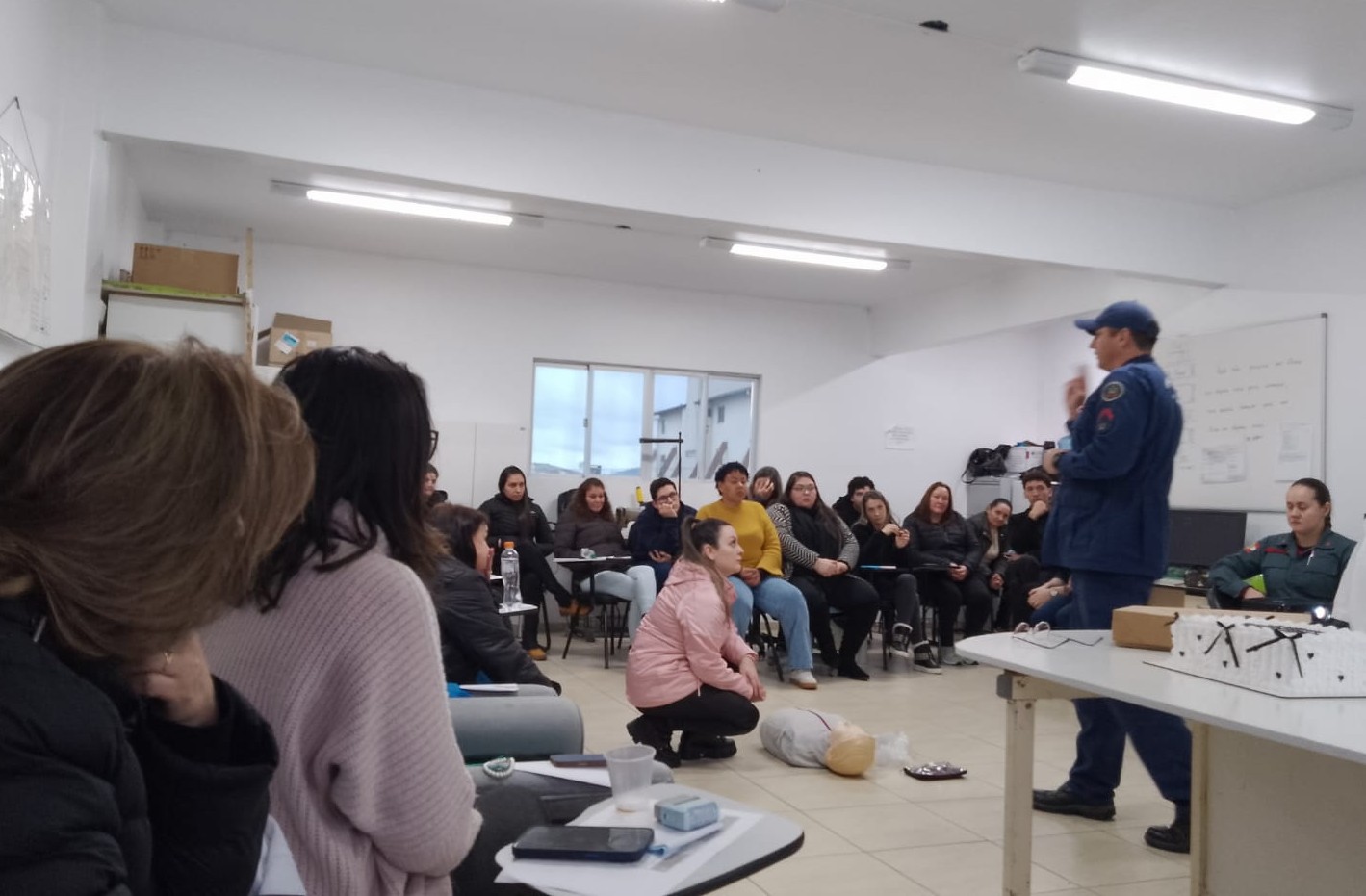 Prefeitura de Lages Secretaria da Saúde promoveu mais uma tarde de Educação Permanente em Saúde