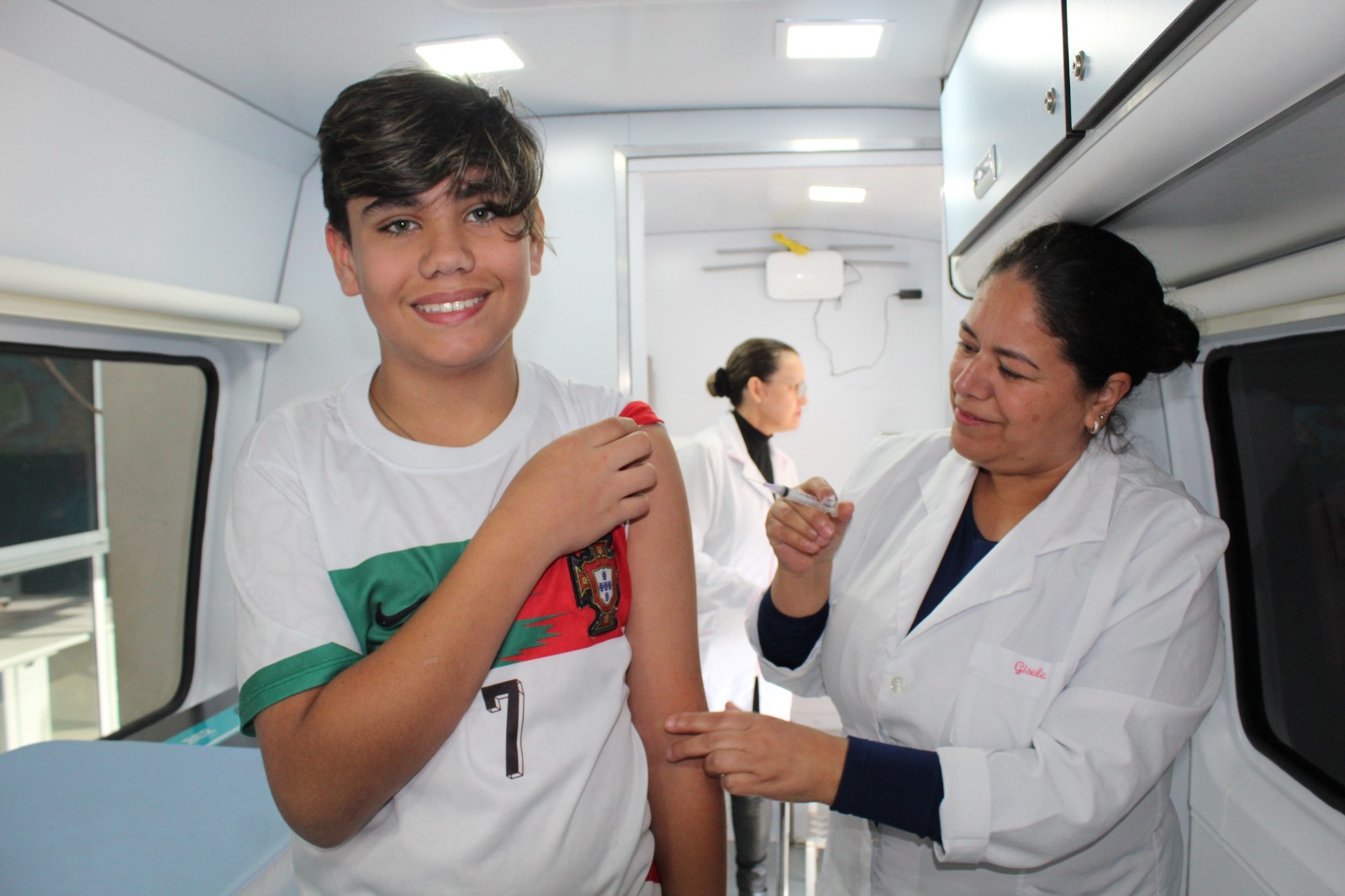 Prefeitura de Lages Carro da Vacina estará na tarde dessa quinta-feira no calçadão da Praça João Costa