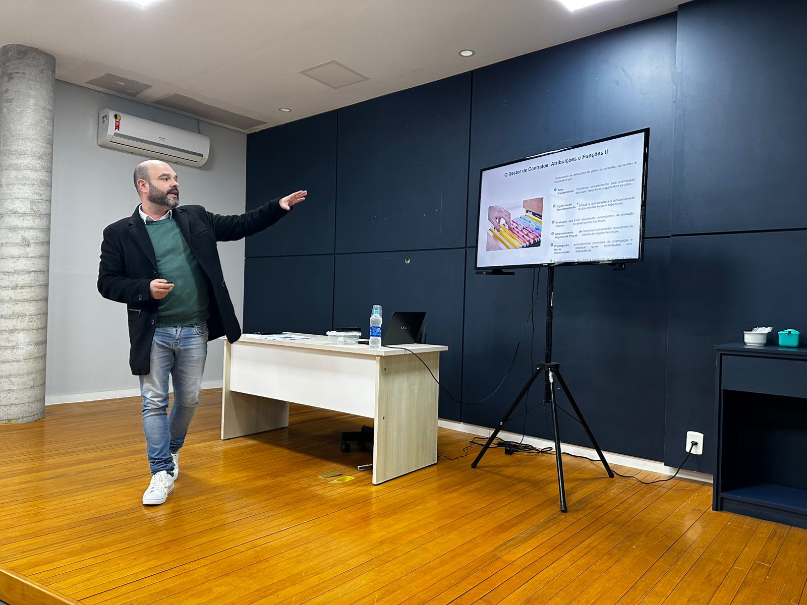 Prefeitura de Lages Prefeitura de Lages realiza primeira capacitação para gestores e fiscais de contratos de obras públicas