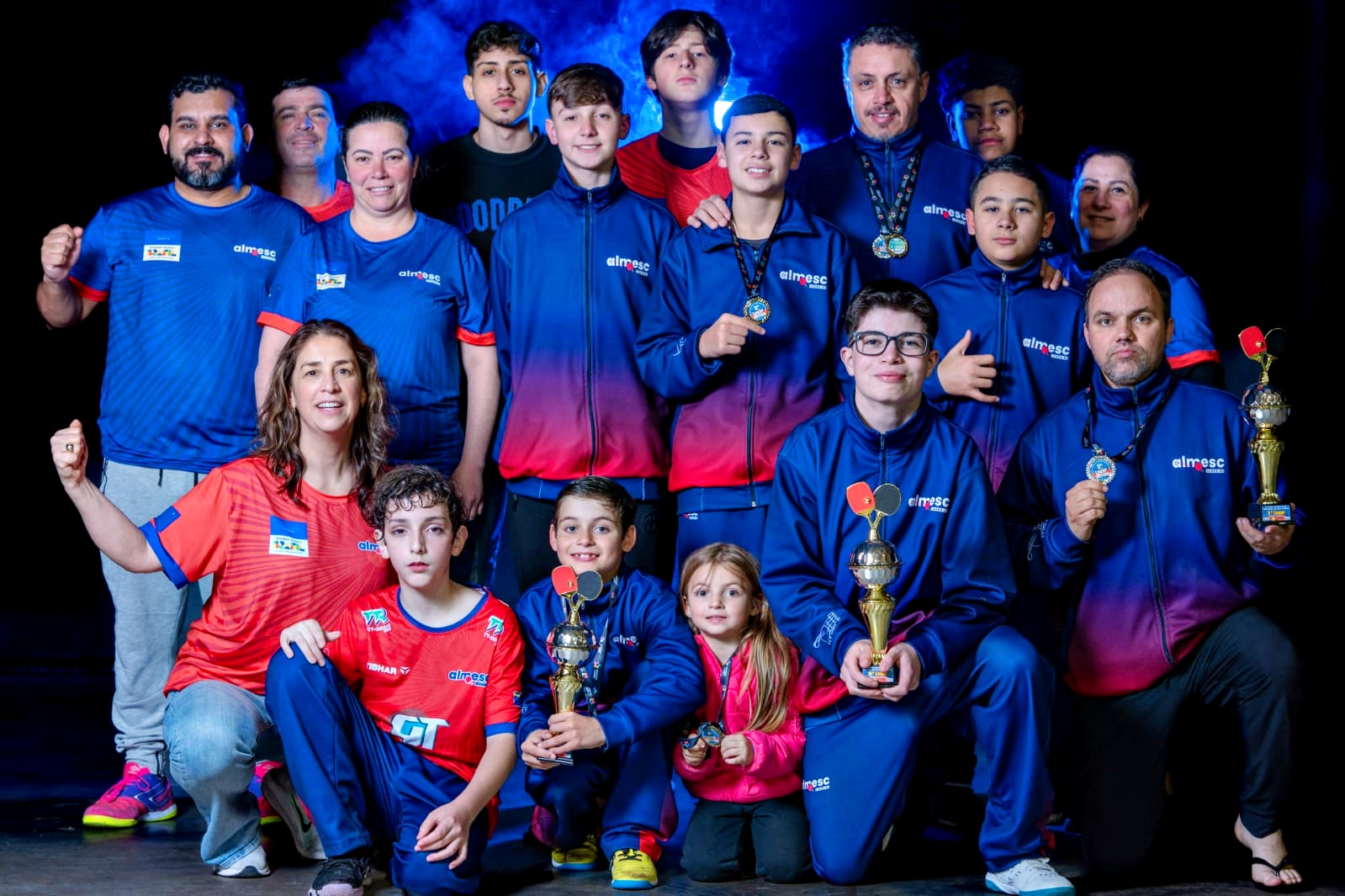 Prefeitura de Lages Almesc conquista pódios e se destaca em competições estaduais de tênis de mesa