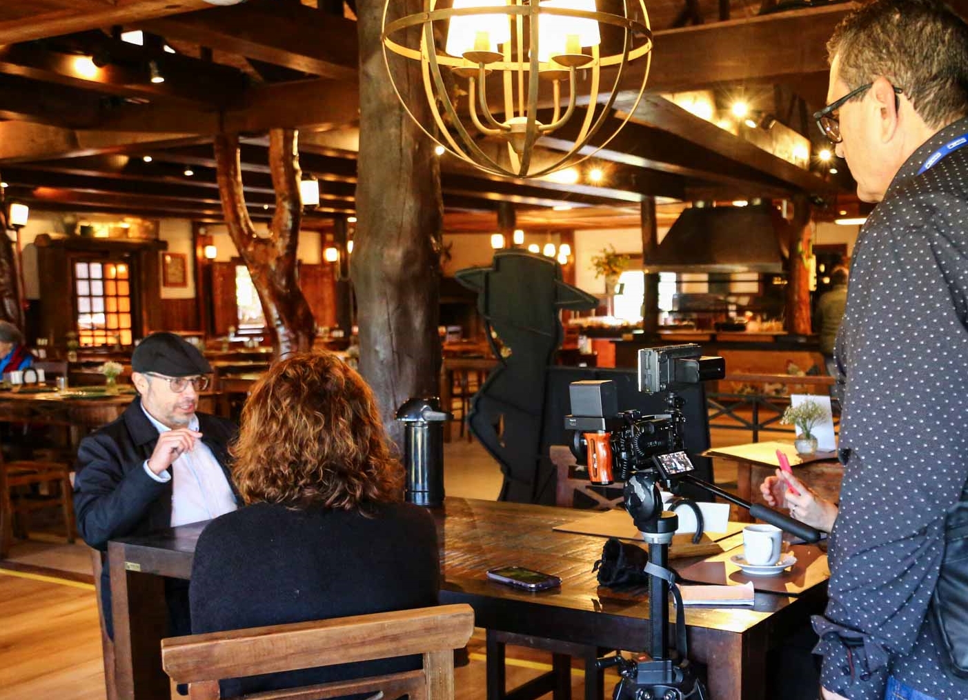 Prefeitura de Lages Boqueirão Hotel Fazenda é a segunda parada para gravação do documentário especial sobre os 40 anos do Turismo Rural no Brasil