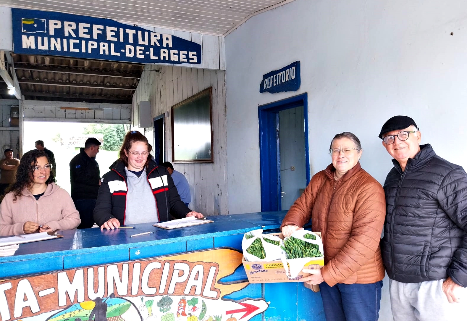 Prefeitura de Lages Mudas de cebola são distribuídas gratuitamente no Horto Municipal