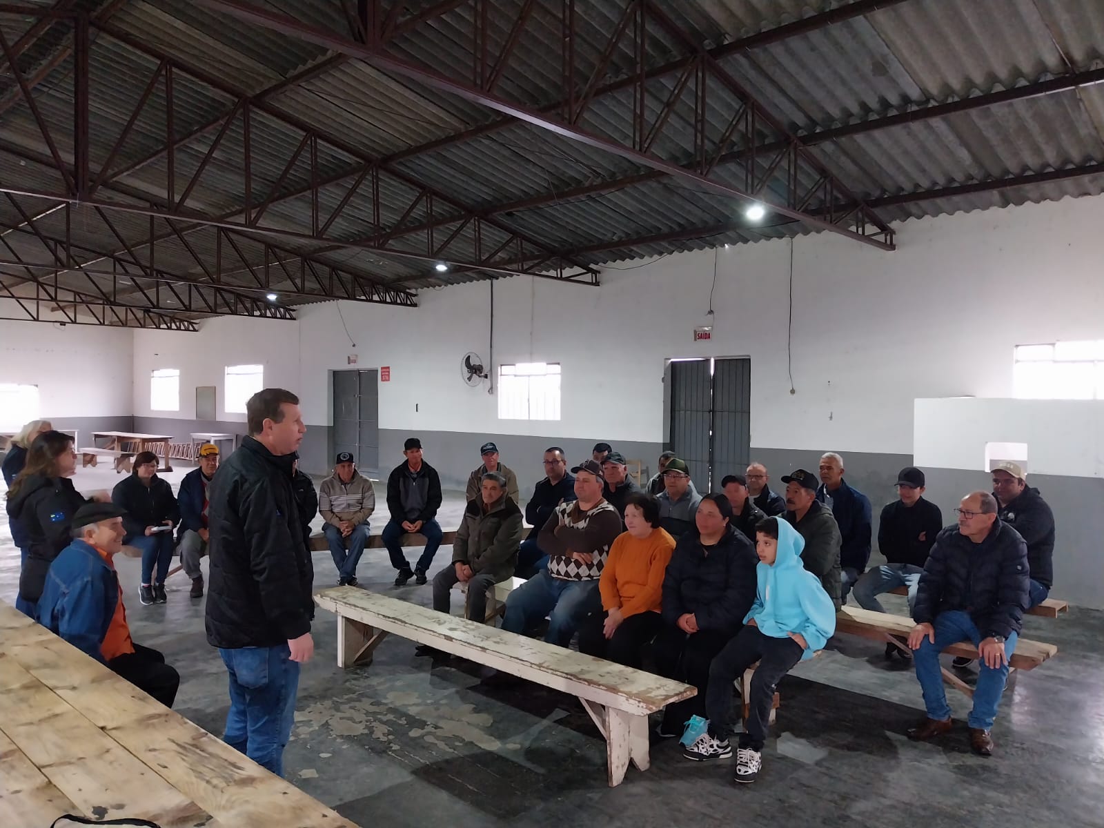 Prefeitura de Lages Proposta de criação de Associação de Desenvolvimento Rural é apresentada para a comunidade rural de Índios