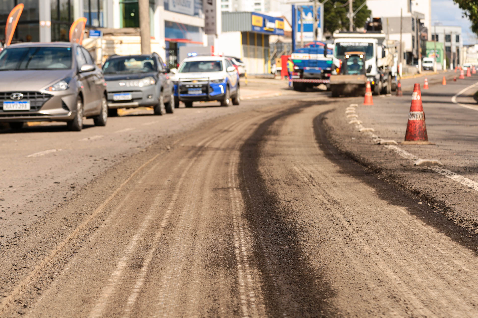 Prefeitura de Lages Inicia segunda etapa do recapeamento asfáltico da Avenida Carahá