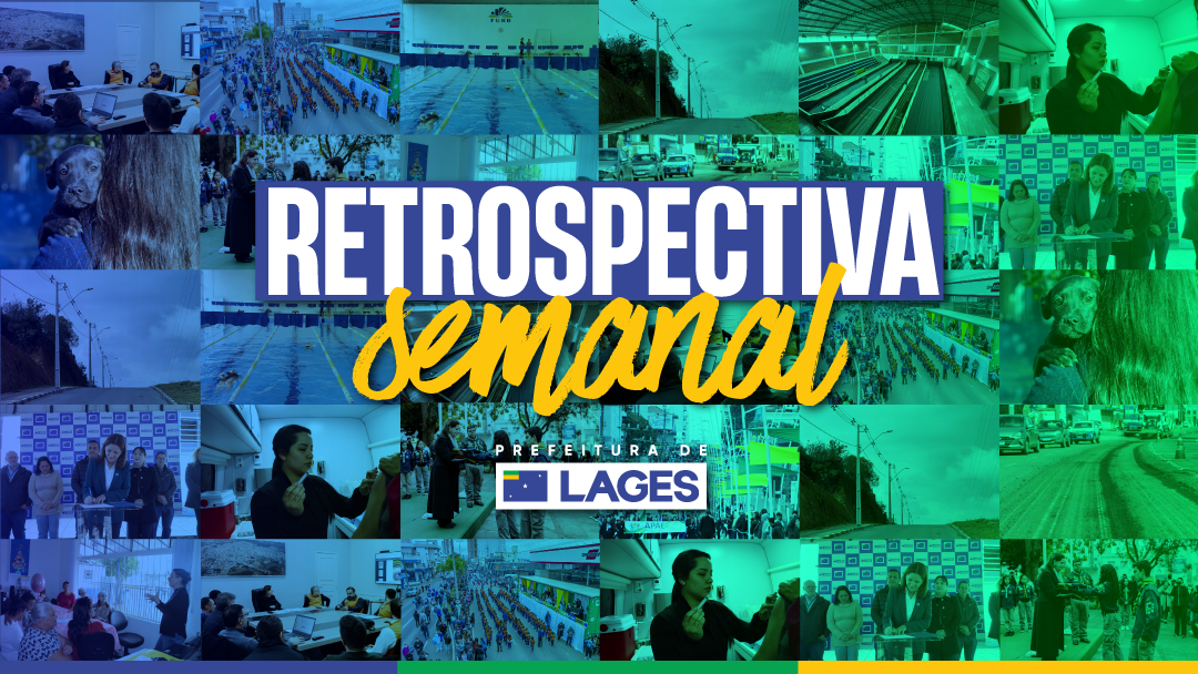 Prefeitura de Lages Retrospectiva Semanal: Homenagens na Semana da Pátria, contagem regressiva para o Parajasc, investimento de R$4 milhões no abastecimento de água, ações nas áreas da saúde e educação foram os destaques