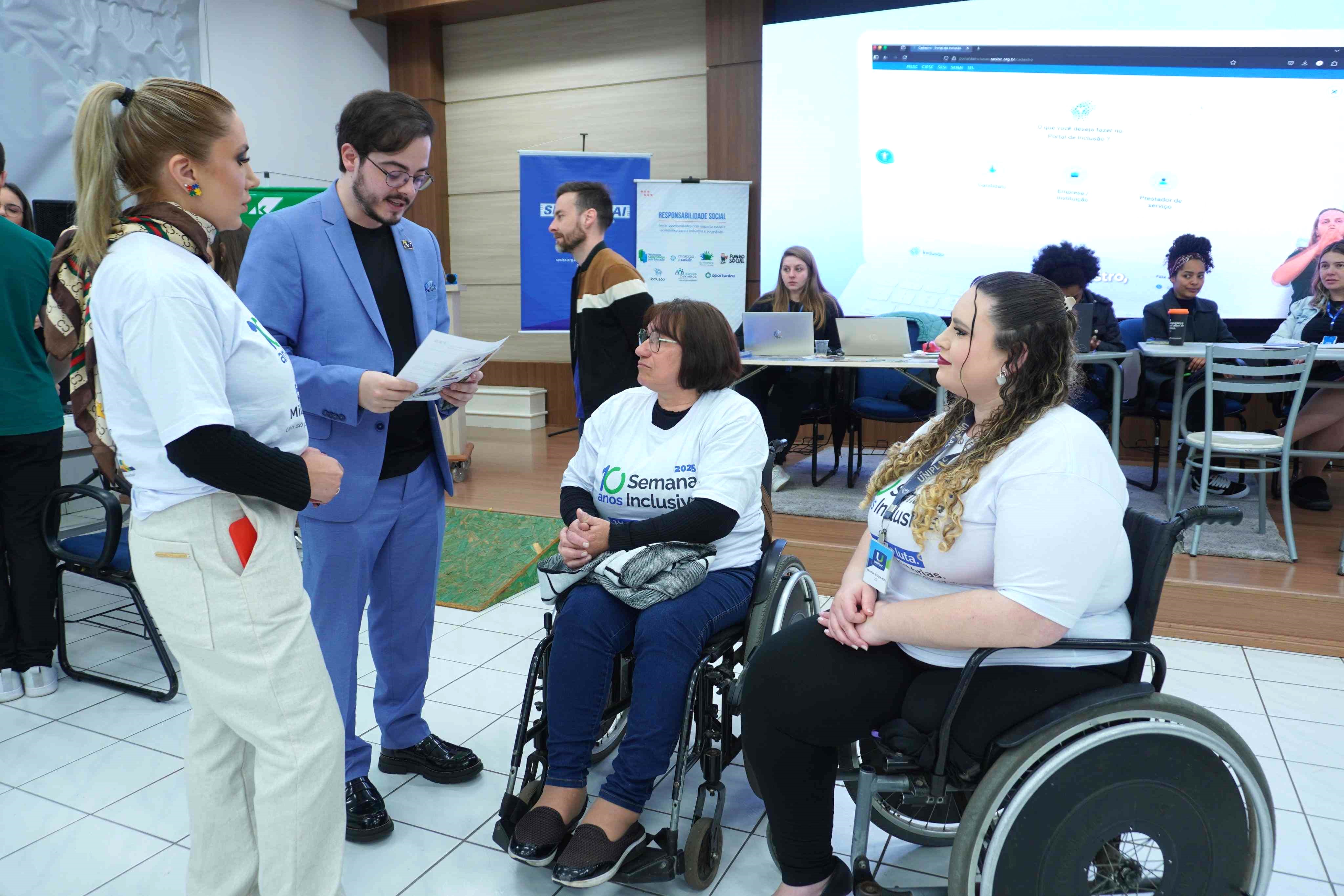 Prefeitura de Lages Feirão do Emprego promove a inclusão de pessoas com deficiência no mercado de trabalho em Lages