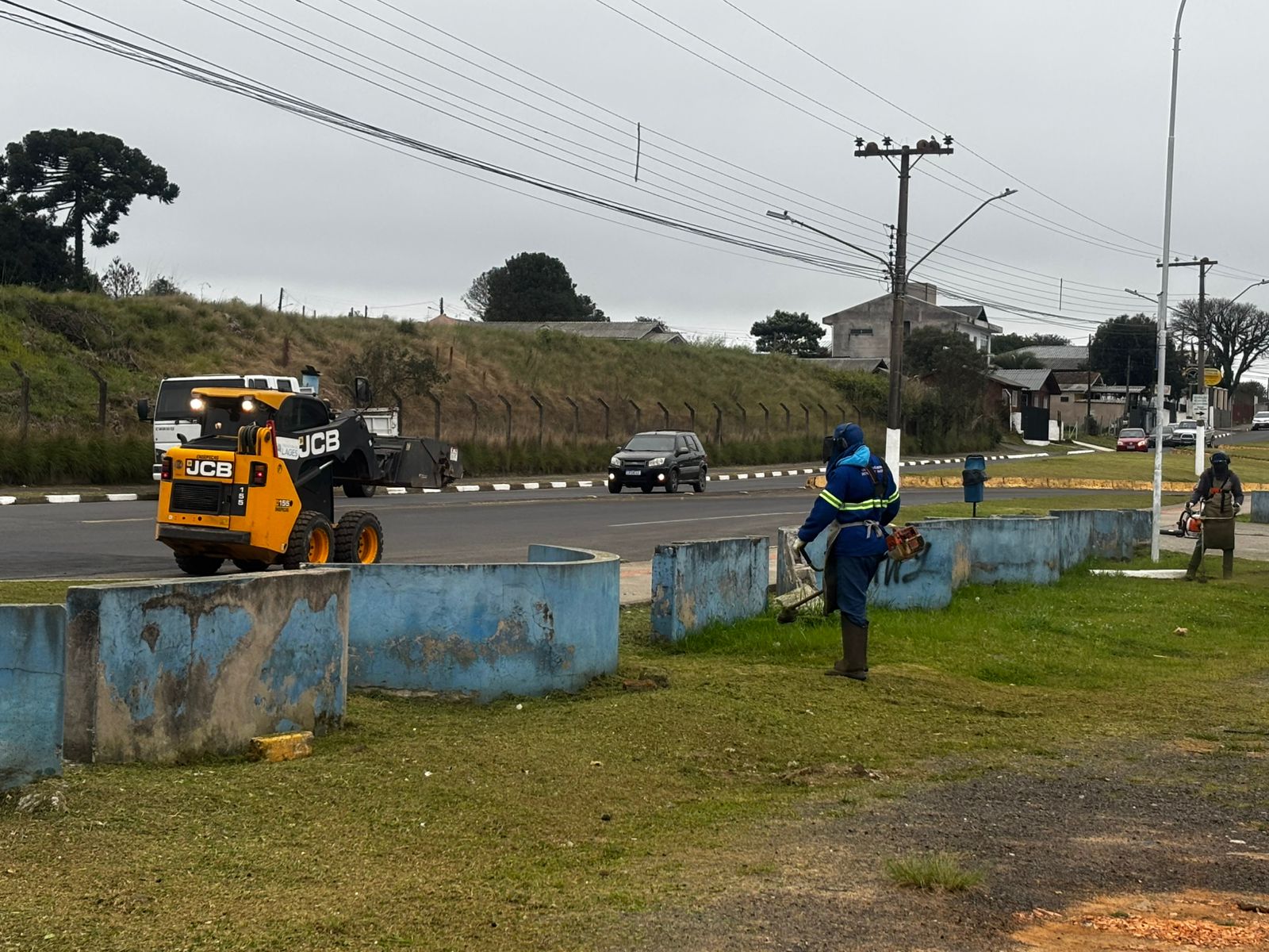 Prefeitura de Lages Secretaria de Serviços Públicos intensifica preparativos para abertura do Parajasc em Lages