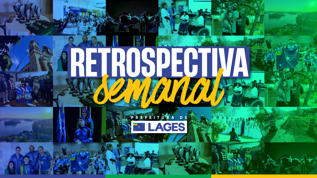 Prefeitura de Lages Retrospectiva Semanal: Lages se transforma na capital catarinense da inclusão com o início do Parajasc; Semana Farroupilha celebra a tradição gaúcha; Salto Caveiras recebe ações que impulsionam o turismo e o Casamento Lageano oficializa a união de
